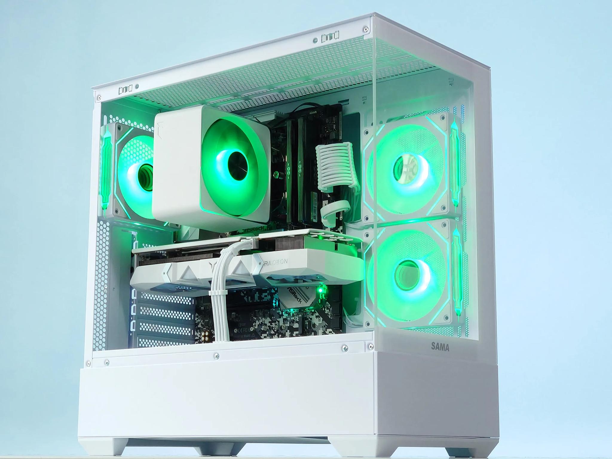 🍉🍈Gaming PC❄️AMD RX 6750 GRE 10GB GDDR6❄️AMD Ryzen 5 5500 6 core❄️32GB DDR4❄️1TB NVME