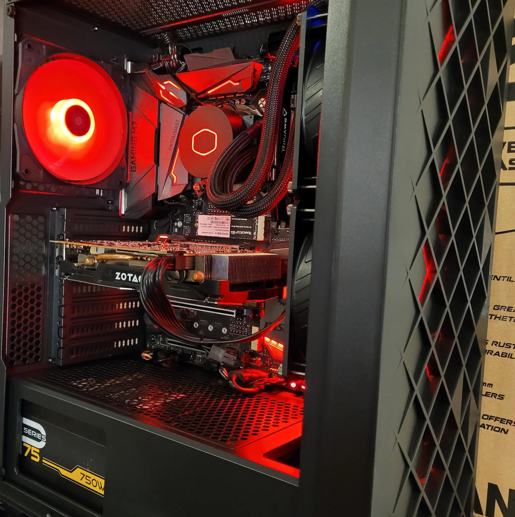 1080p Starter Gaming PC | Intel i7-7700k & Zotac GTX 1070 Mini 8GB
