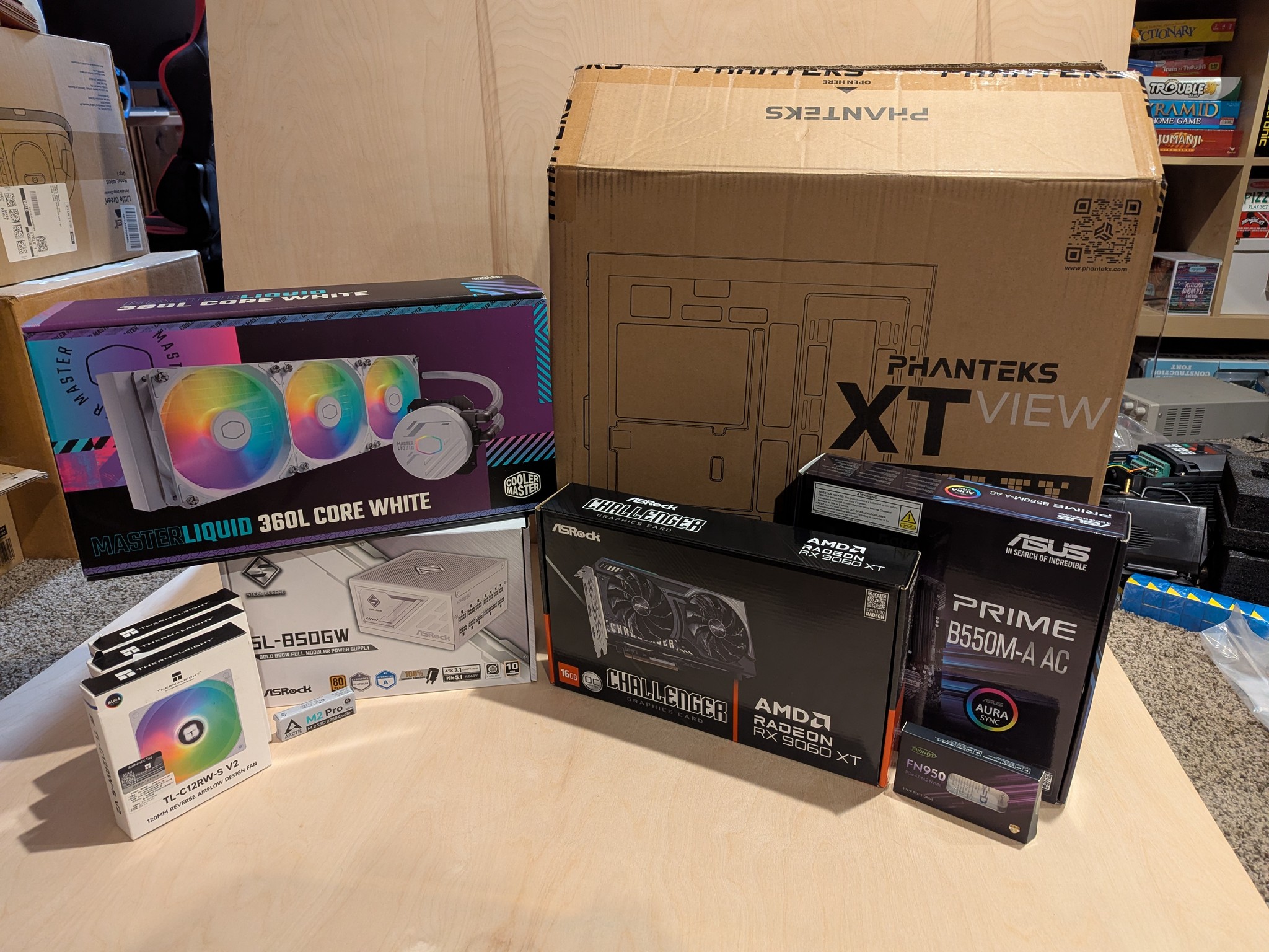 Ryzen 5500X3D + 9060 XT 16GB High Performance Gaming PC - All New Parts