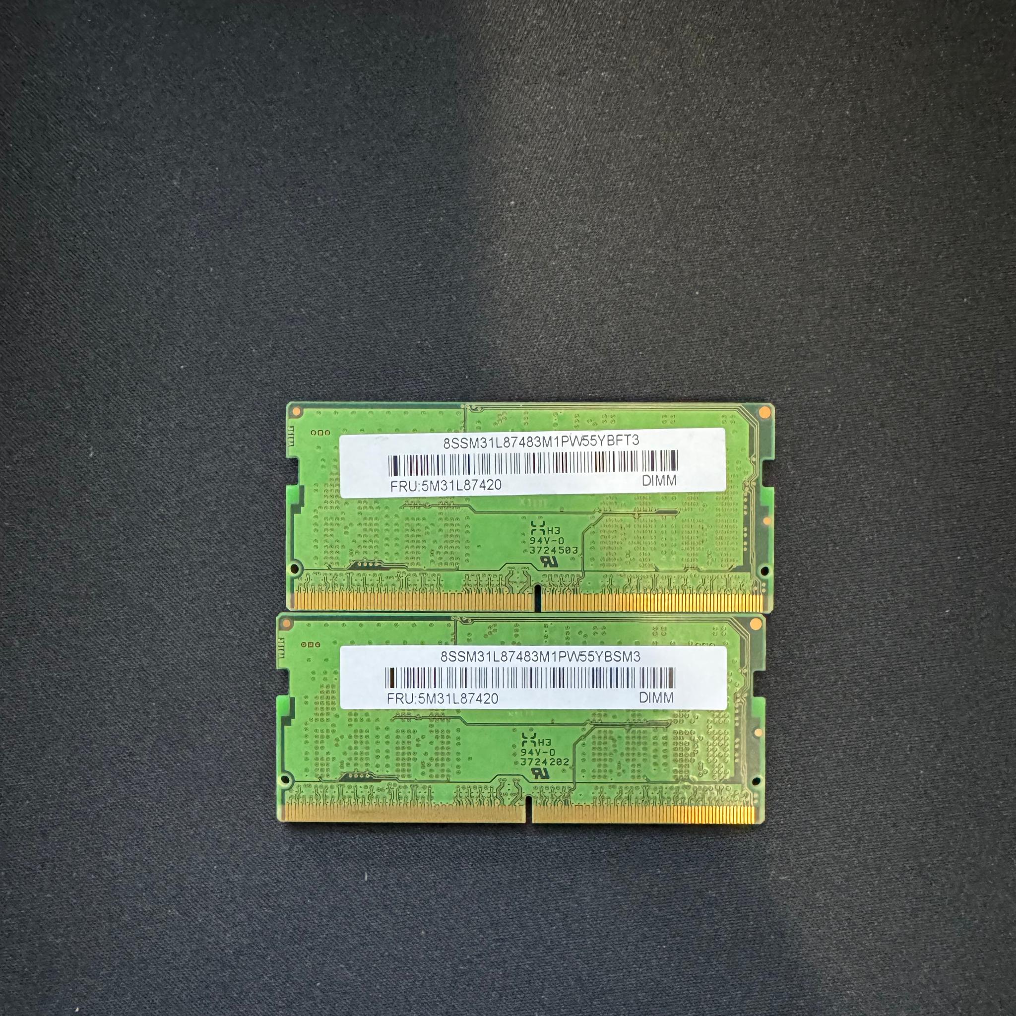 Micron - Original 8GB (1x8GB) DDR5 5600MHz PC5-44800 SODIMM - MTC4C10163S1SC56BD1