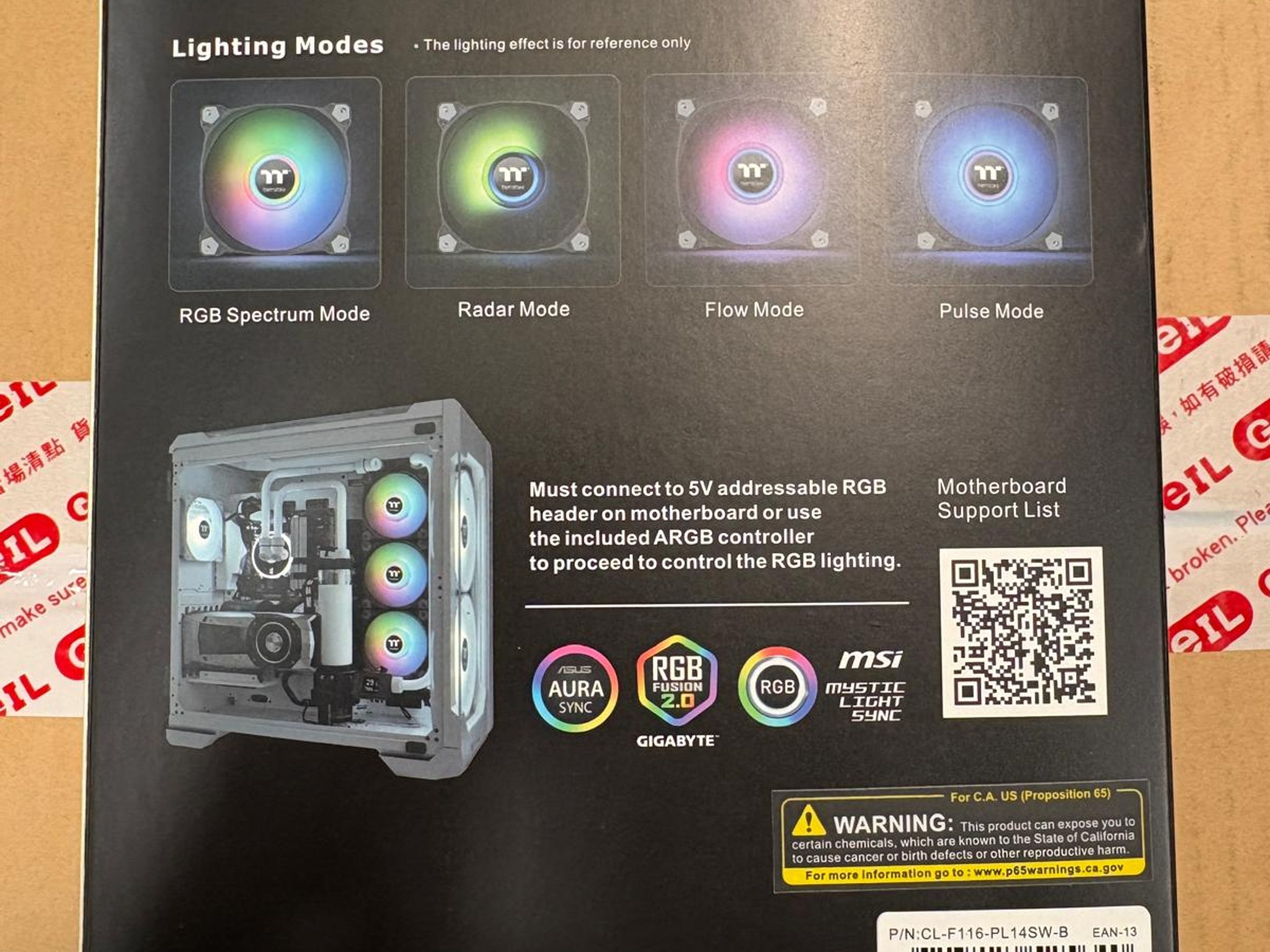 Brand New In Box -  FAN | THERMALTAKE Pure Duo 140mm