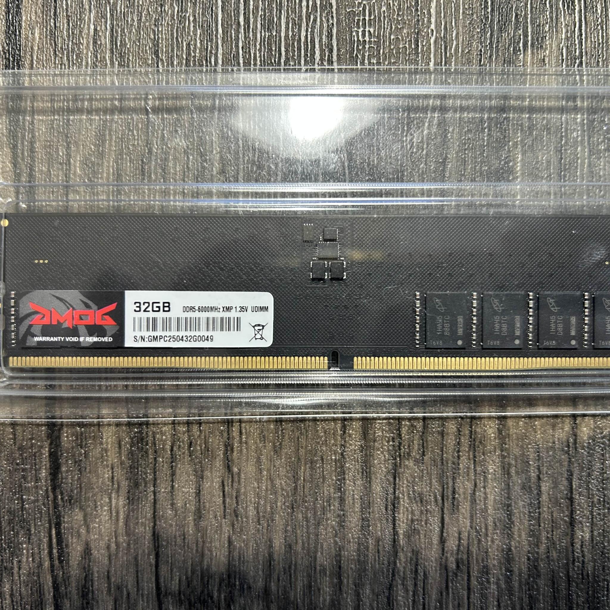 GMOG DDR5 6000MT/S 32GB (1x32GB) CL40