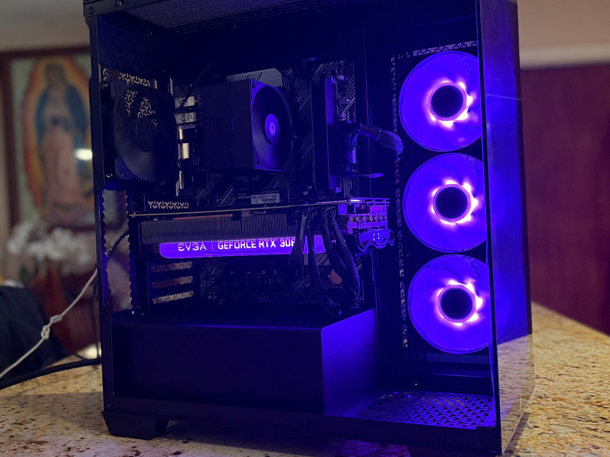 Black Gaming PC | RTX 3080 10GB | RYZEN 7 3700X | 16GB RAM | 1TB NVME SSD | Wi-Fi + Bluet...