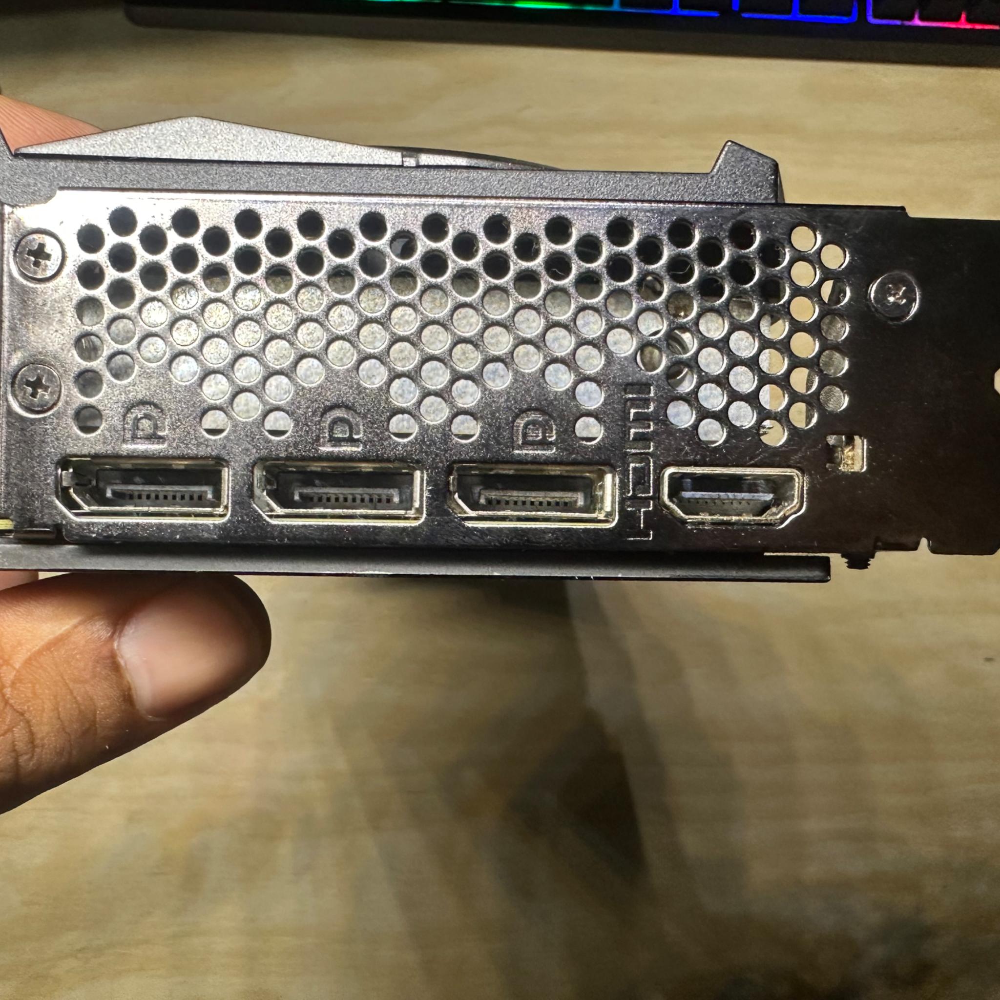 RTX 3070 8GB msi ventus 3x