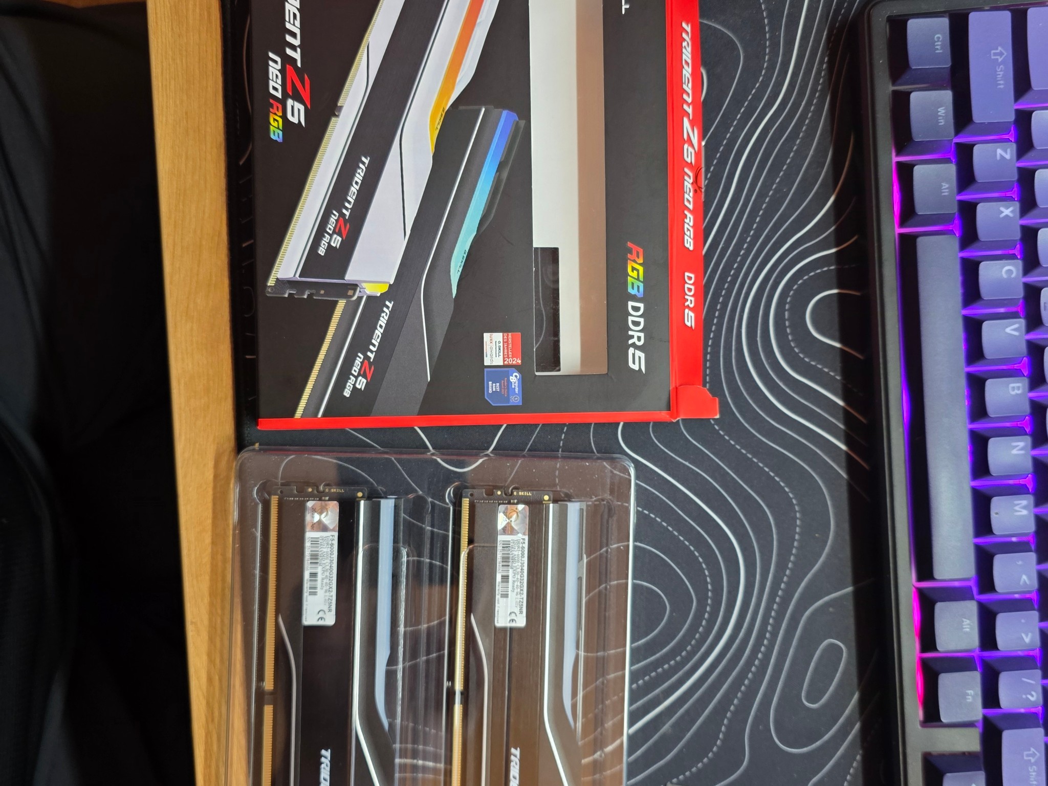 G.SKILL Trident Z5 Neo RGB Expo DDR5 64GB 2x32GB 6000MT CL30-40-40