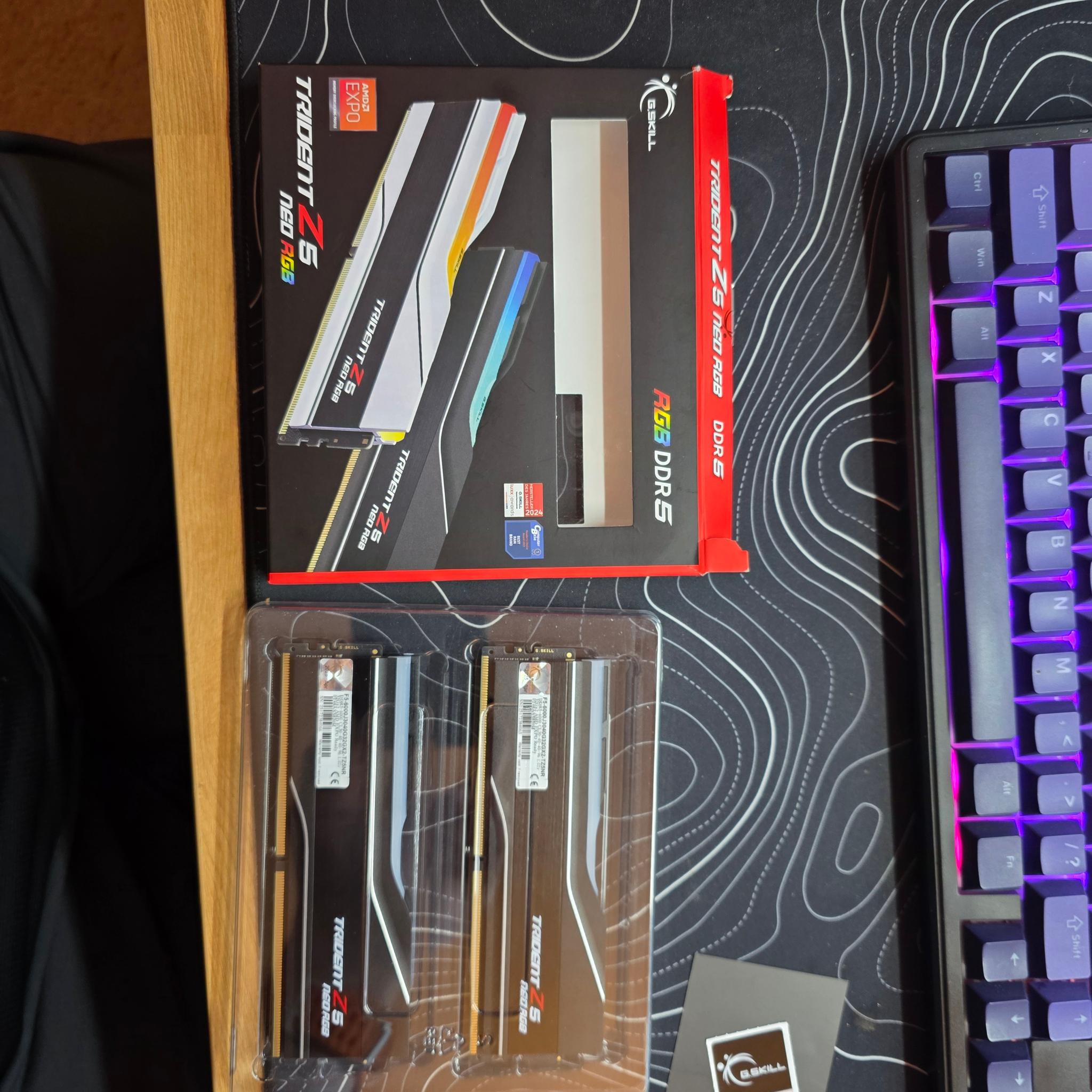 トモリン G.SKILL Trident Z5 Neo RGB Expo DDR5 64GB 2x32GB 6000MT CL30-40-40