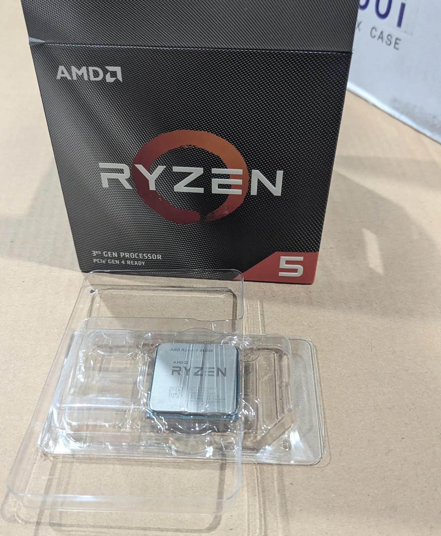 Ryzen 5 3600x with stock cooler