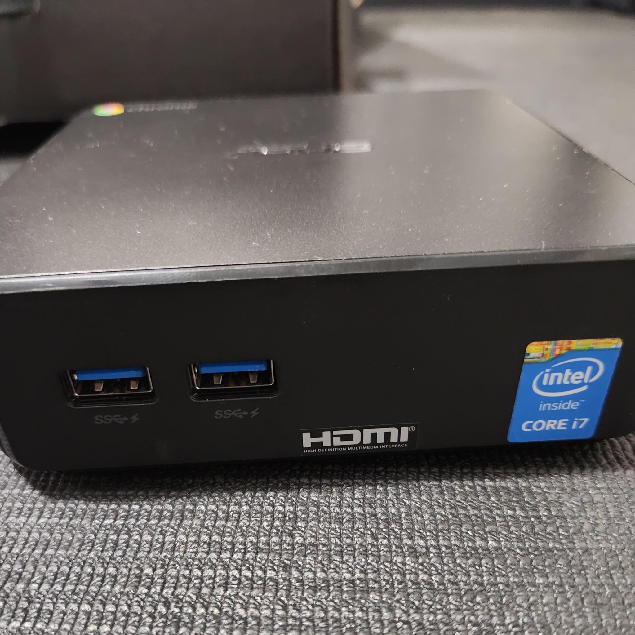 Asus Chromebox 2 G015U Chrome OS BLACK - NO keyboard NO Mouse