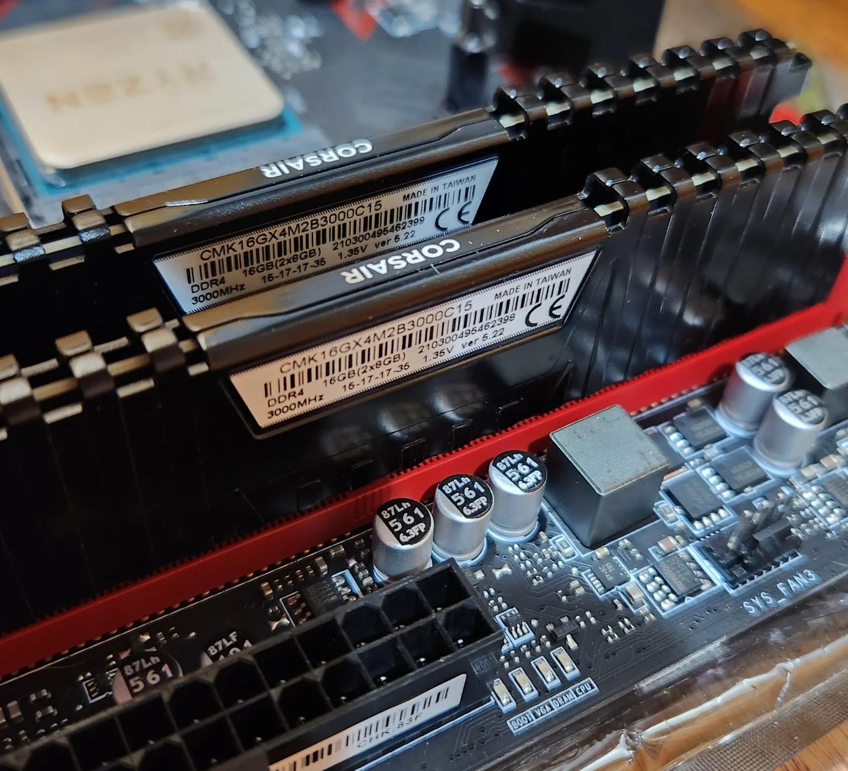 MSI X470 Gaming Plus, Ryzen 7 2700, 16GB DDR4, 256GB M.2