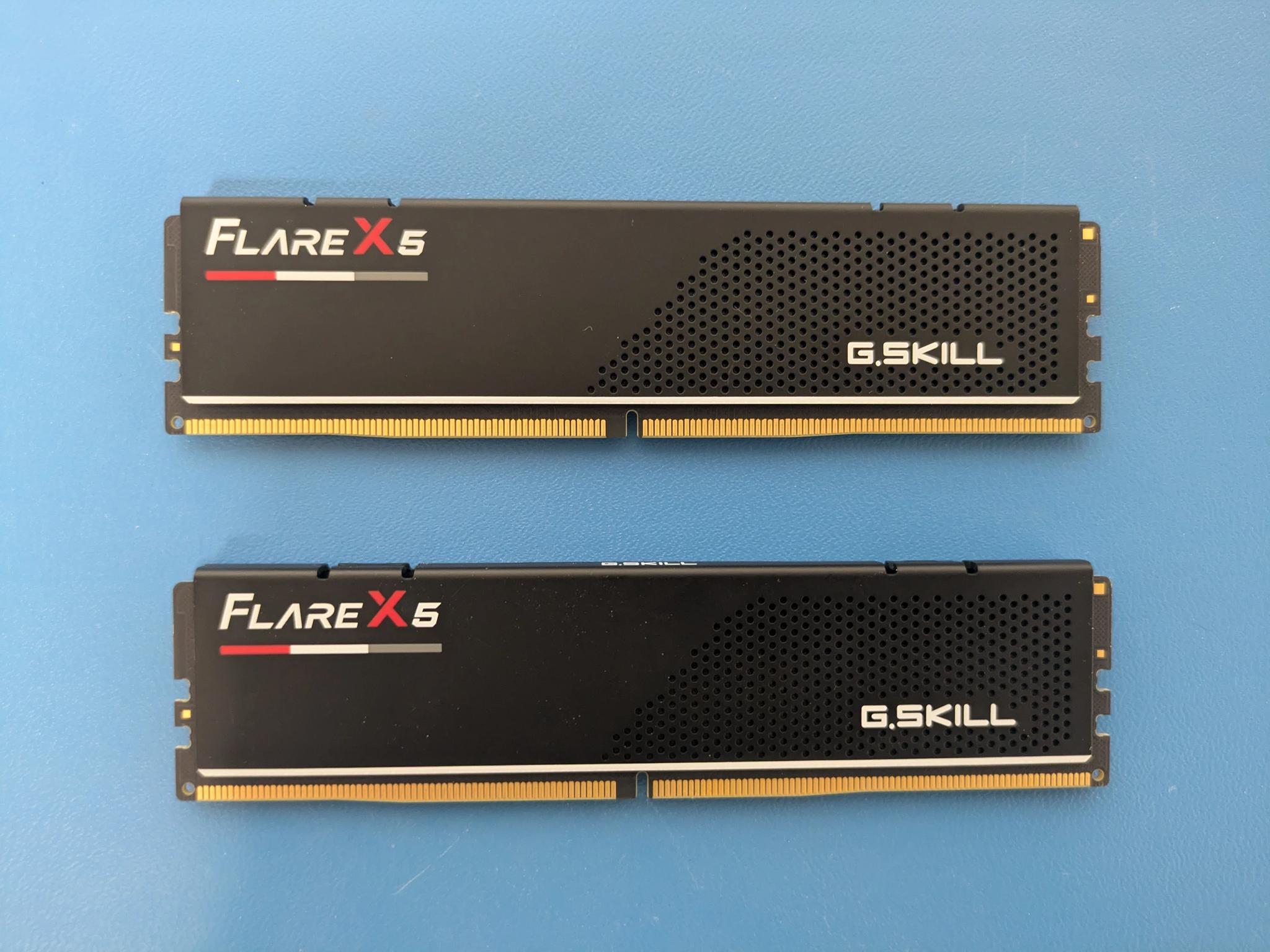 G.Skill Flare X5 32GB (16GB x2) DDR5-6000 CL32-38-38-96 1.35V