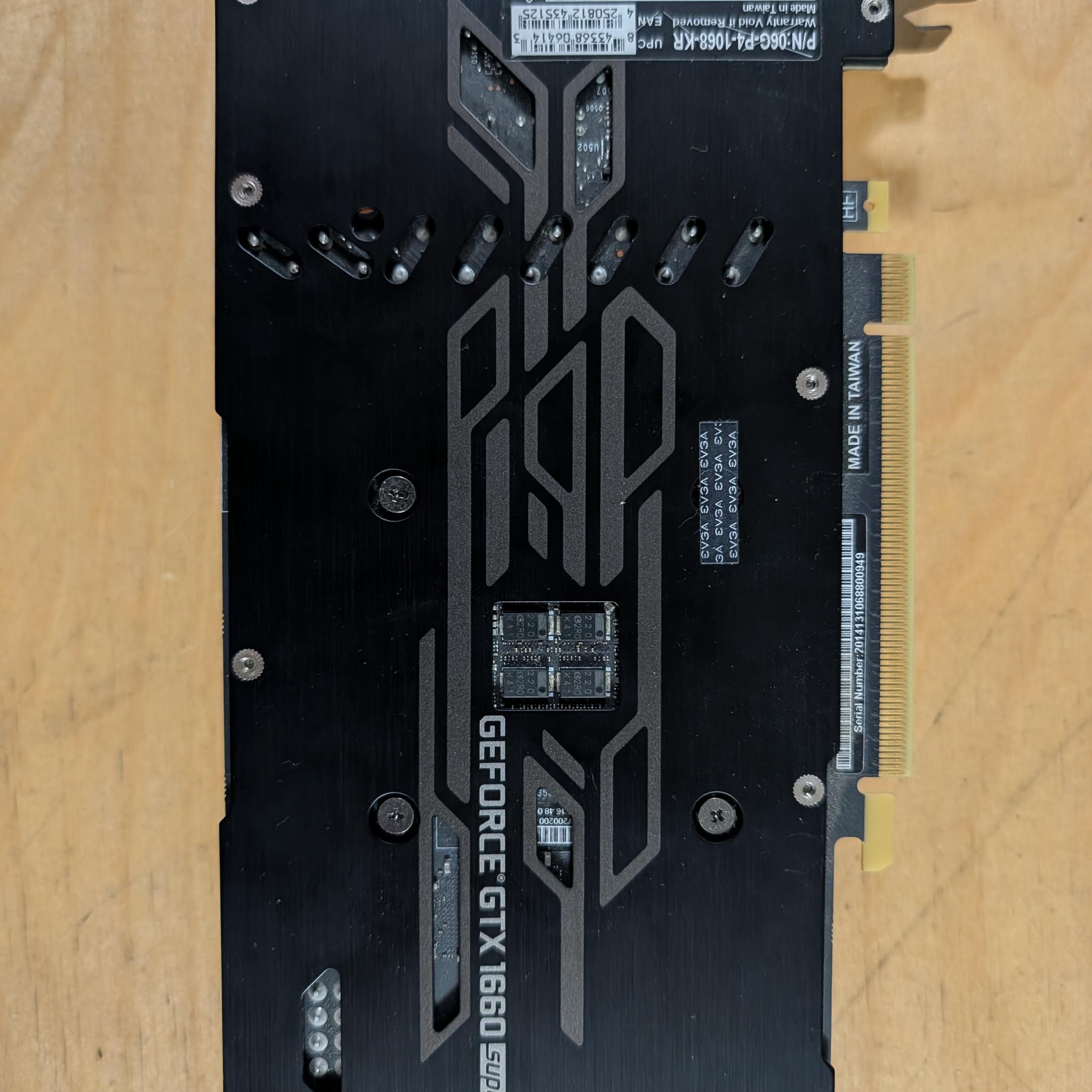 EVGA Nvidia GTX 1660 Super 6GB