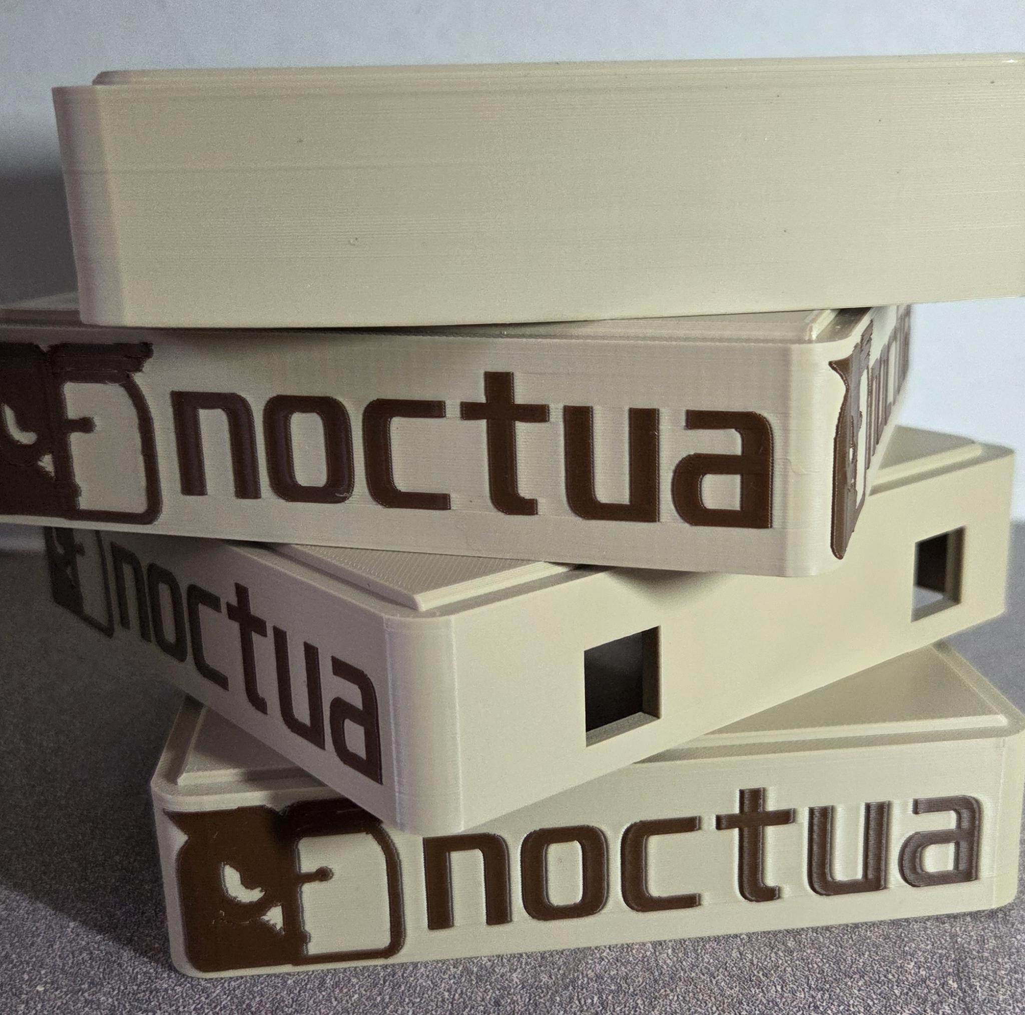 Custom Noctua NF-A12X25 Modular Fan Shrouds Only (No Fans) (4-Pack)