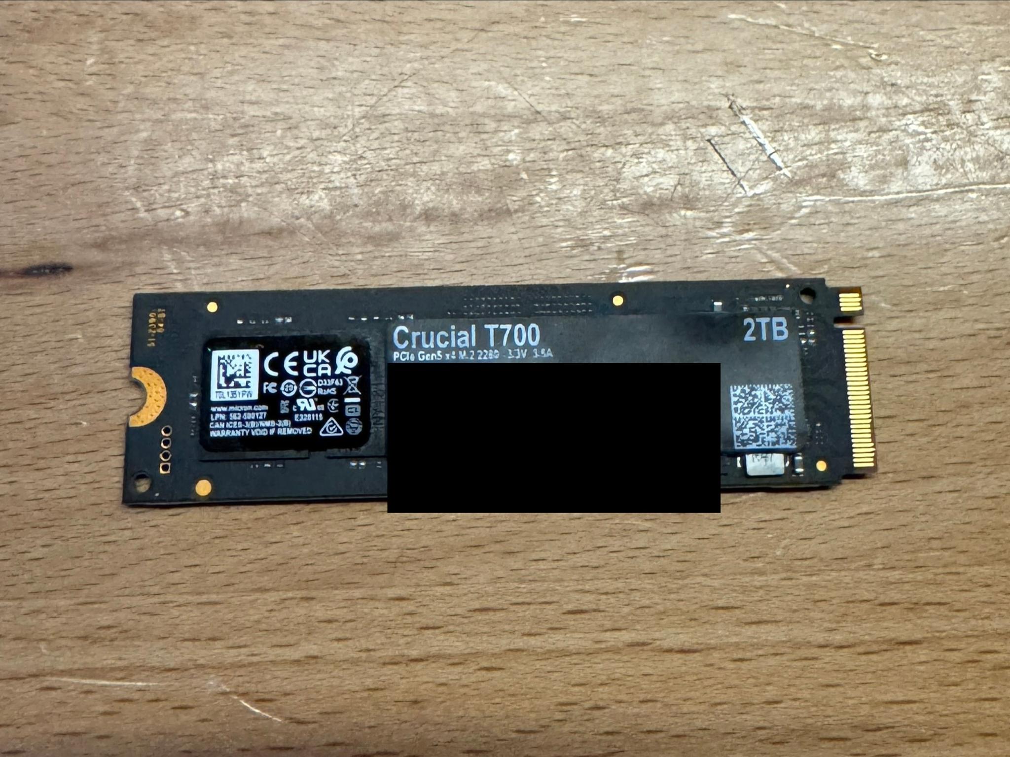 🚀Gen5 2TB Crucial T700 PCIe 5.0 SSD