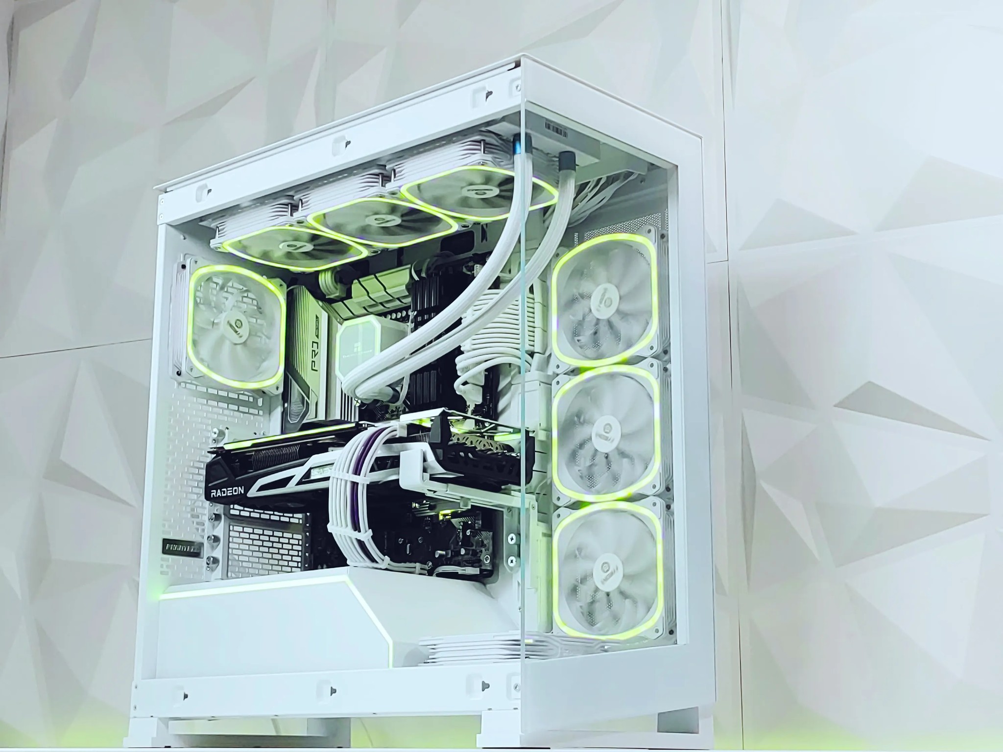 👑❄️Liquid Cooled  Gaming PC🟣AMD RX 6900 XT 16GB🟣Intel i7 12700KF 12 core🟣32GB DDR4🟣1TB