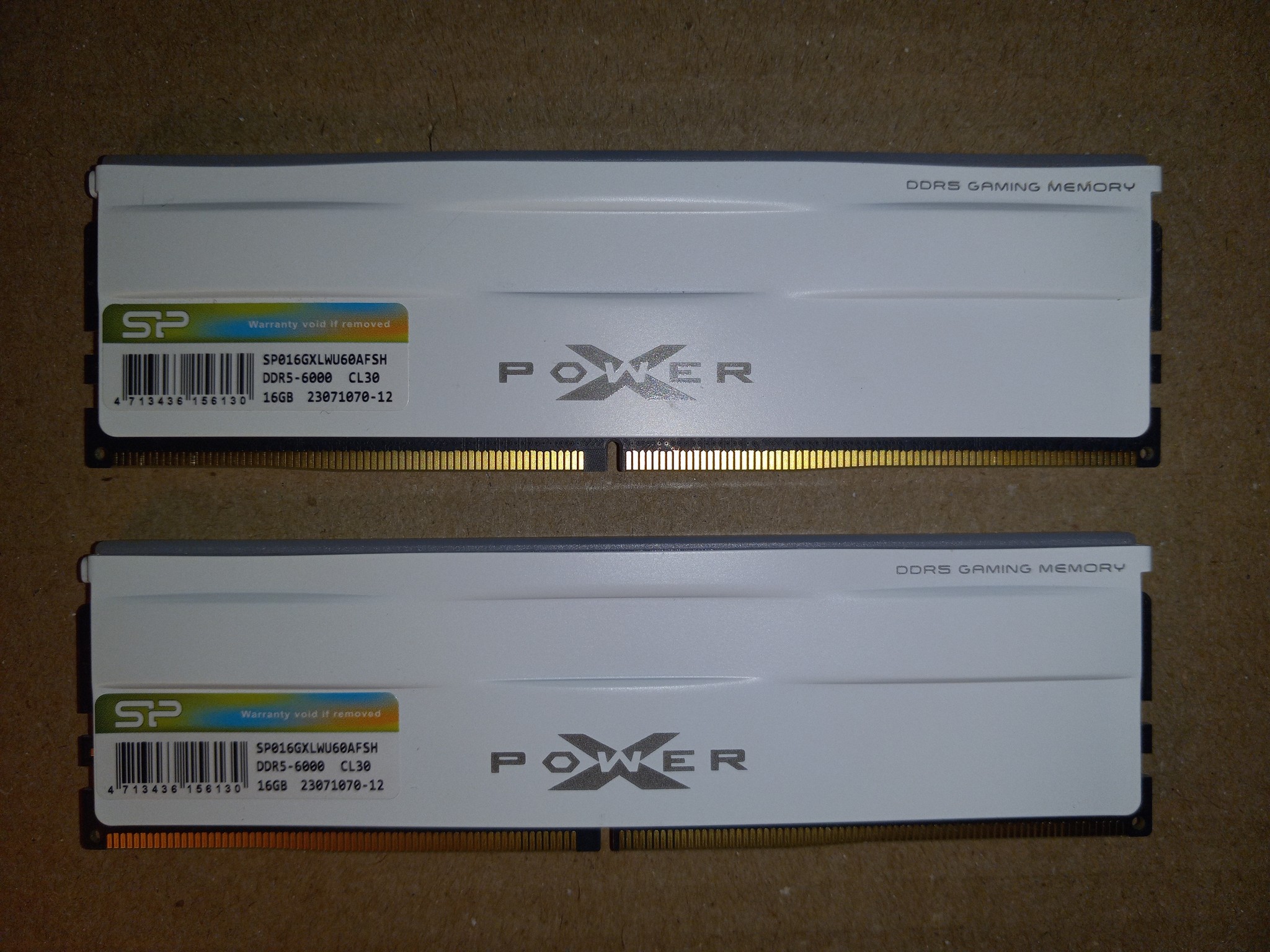 Silicon Power XPOWER Zenith RGB RAM White- 32GB DDR5-6000 CL30 38-38-96