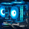 🩵🖤Ryzen 5 7600/RX 9060 XT 8GB Gaming/Streaming PC🩵🖤
