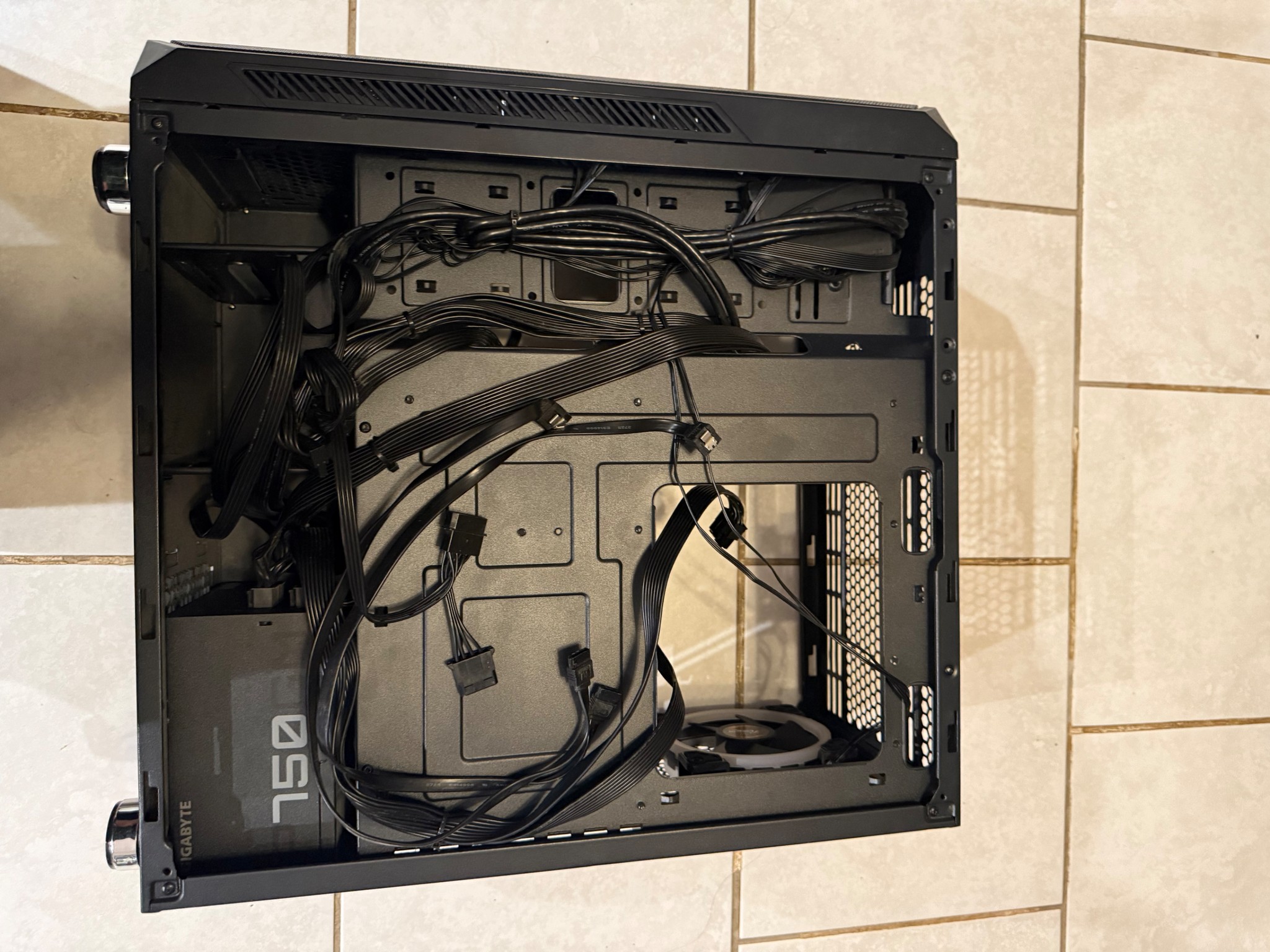 Rosewill ATX Mid Tower Gaming PC Computer Case - SPECTRA D100 With 750W PSU