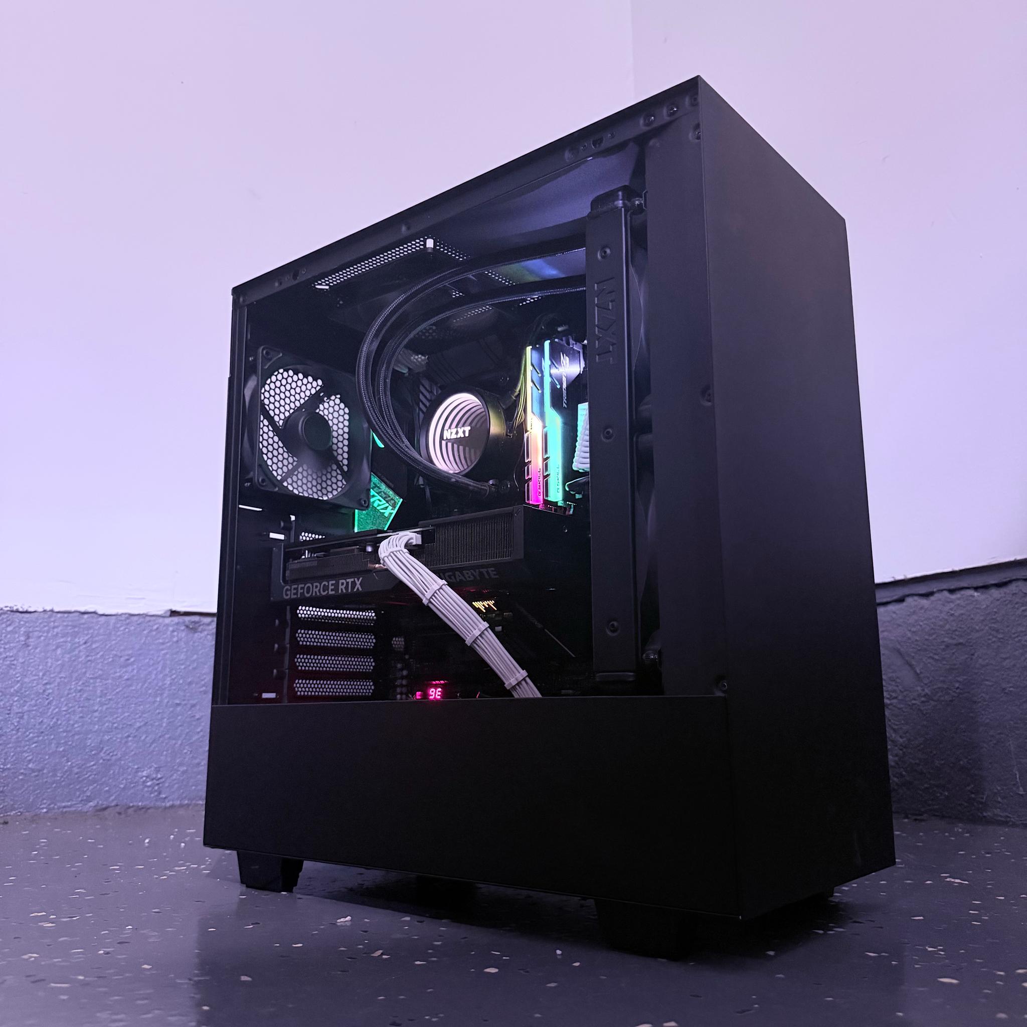 ⚫️"Midnight Apex"⚫️| 4K Gaming | RTX 4070 Ti | Ryzen 9 5950X | 32 Ram | 1TB Samsung 980 Pro