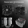 Thermalright Phantom Spirit 120SE CPU Cooler, 7 Heat Pipes Dual Tower 120mm
