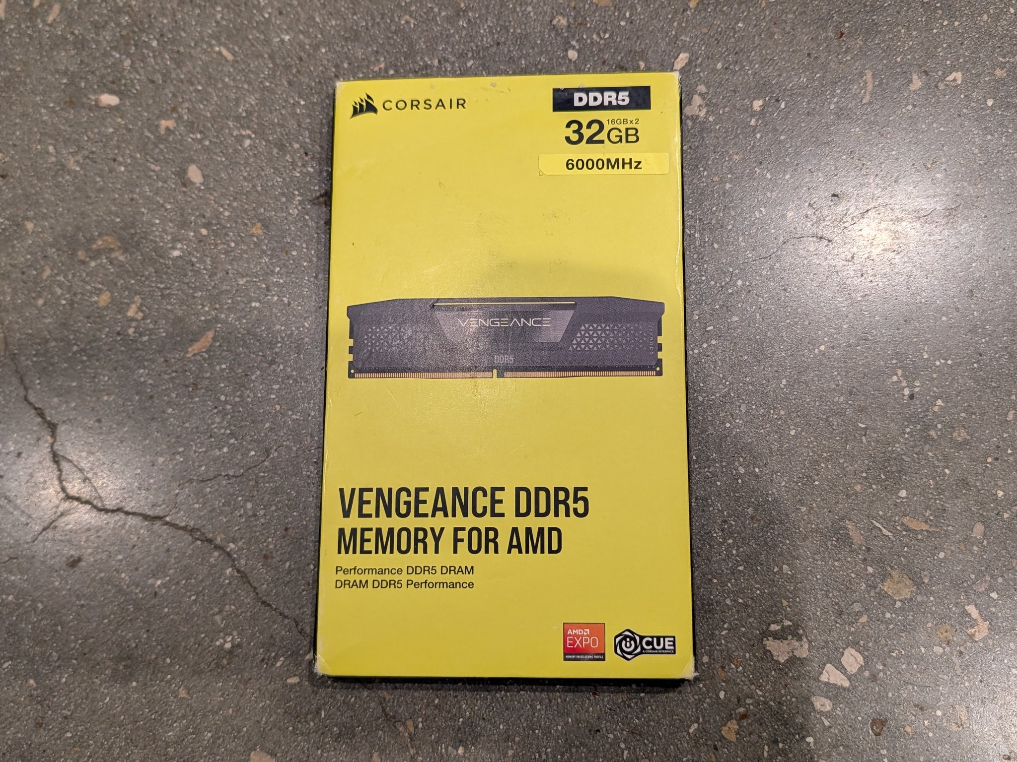 Corsair Vengeance DDR5 32GB (2x16GB) 6000MHz CL30/CMK32GX5M2B6000Z30
