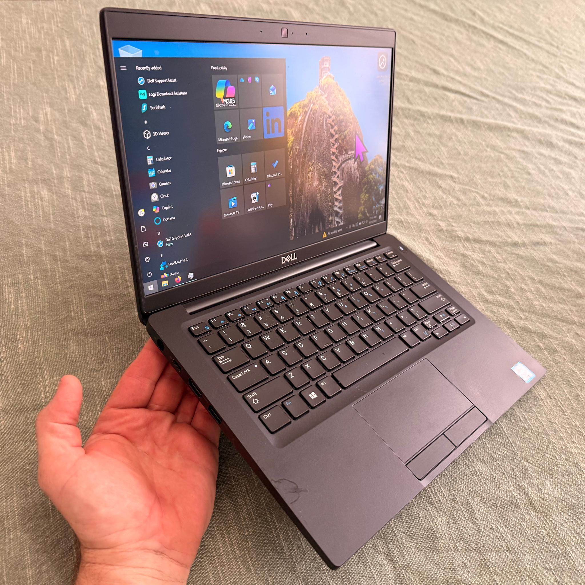 Like NEW Dell Latitude 7390 Notebook 8GB Ram Used, Like-New Dell Business Laptop