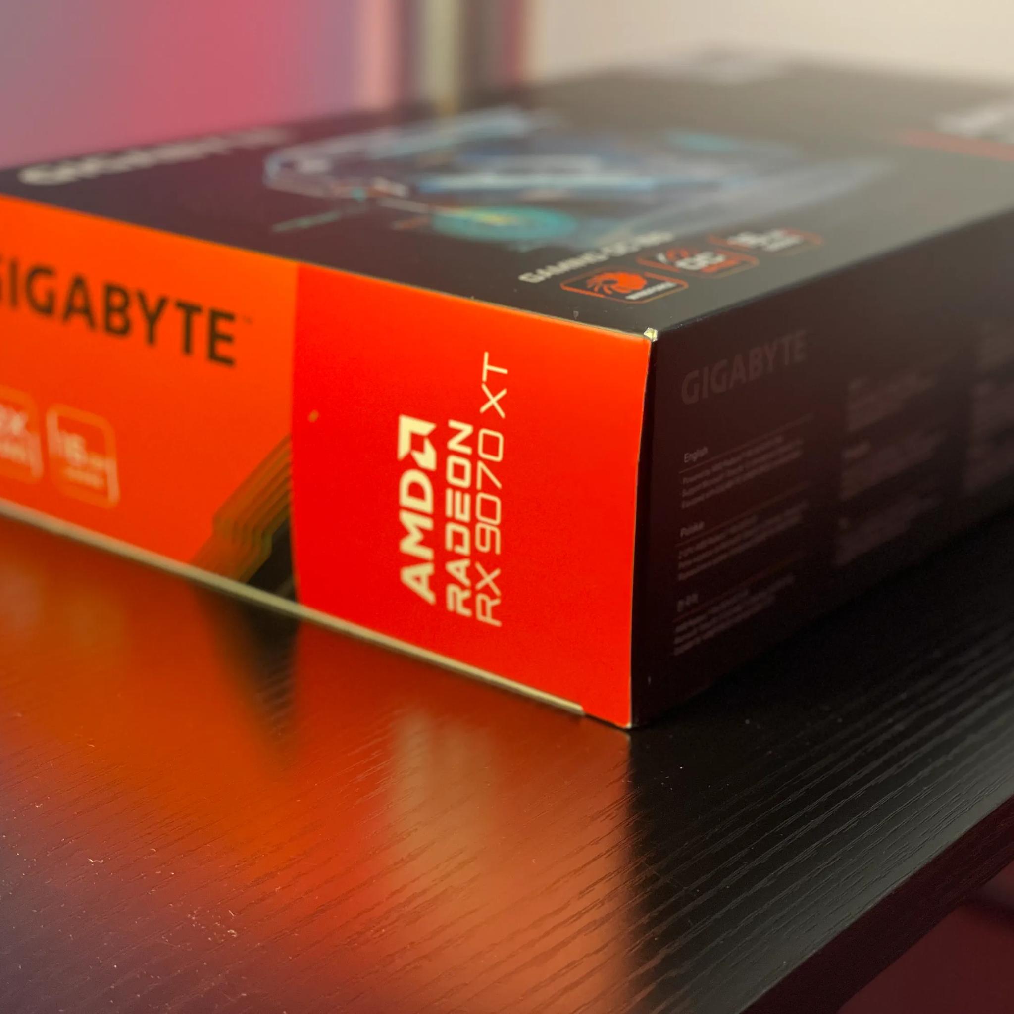 Brand New! AMD RX 9070 XT 16GB Gigabyte Gaming OC