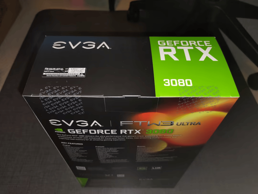 New EVGA FTW3 Ultra Gaming 3080 12GB