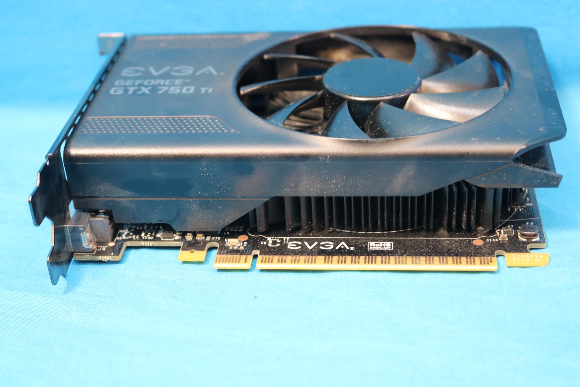 EVGA GeForce GTX 750 Ti 2GB GDDR5 PCIe 3.0 x16 Desktop GPU - 4212331008