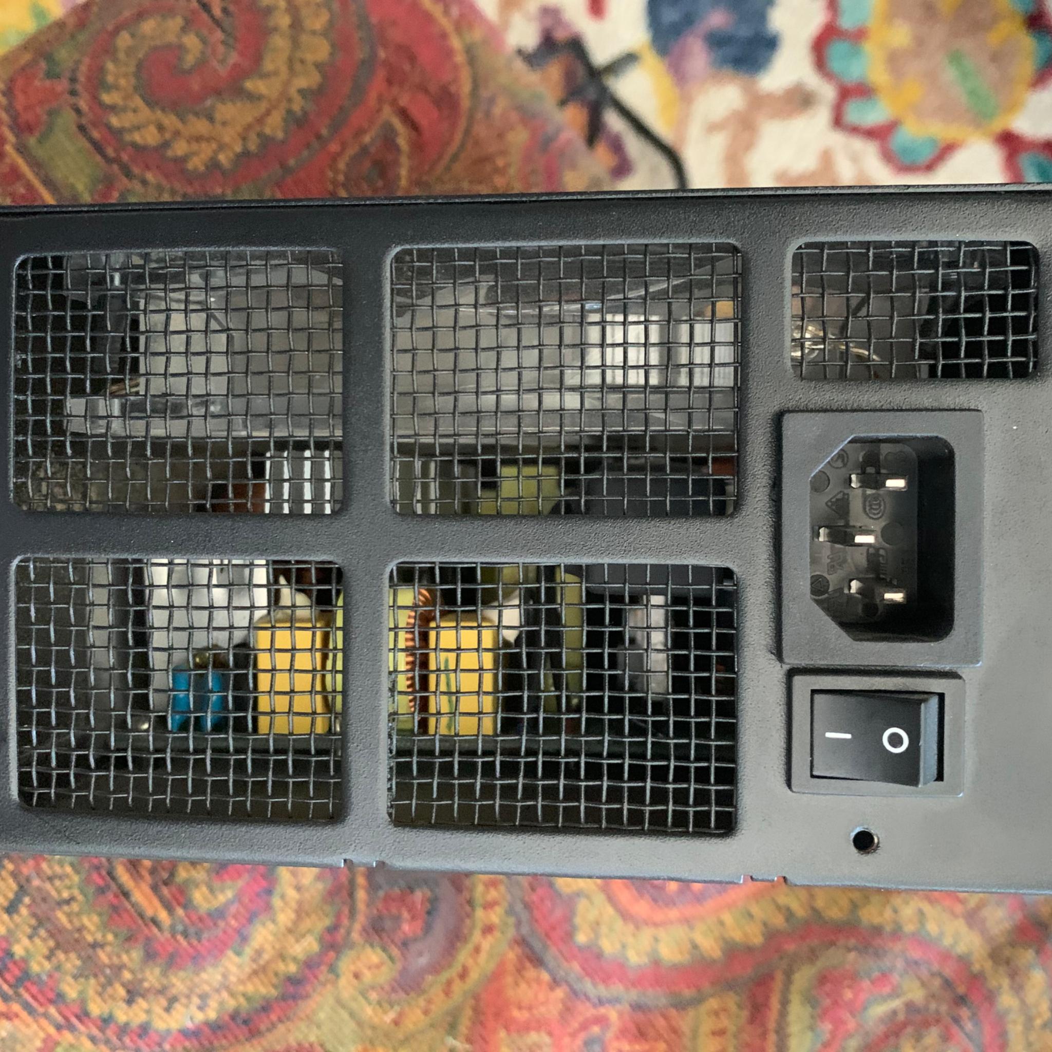 Lightly Used Rosewill 750w 80+ Bronze Efficiency Power Supply