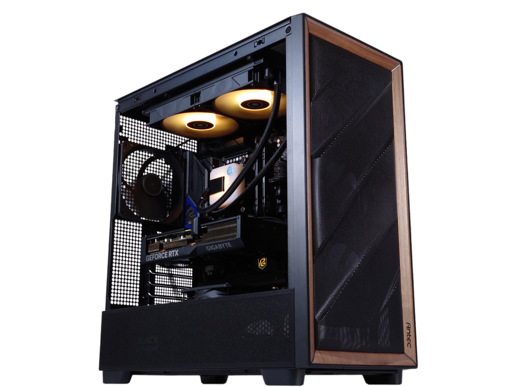 🖤🪵Extreme Gaming PC 🪈 Nvidia RTX 4070 Ti Super 16GB🪈 AMD Ryzen 7 9700X 8-Core 🪈 32GB DDR5 Ram🪈