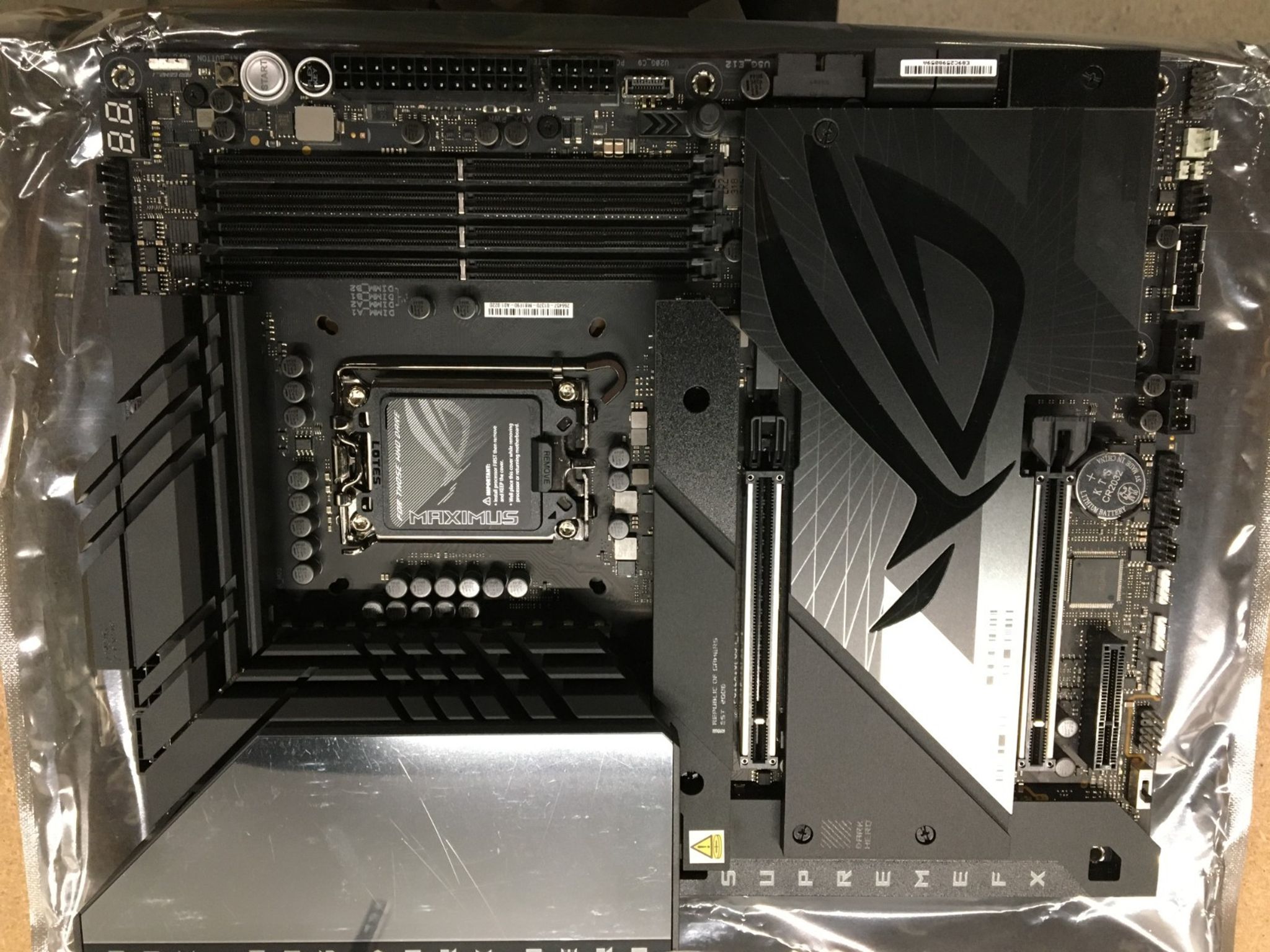 ASUS ROG Maximus Z790 Dark Hero LGA 1700 Motherboard - RMA Replacement