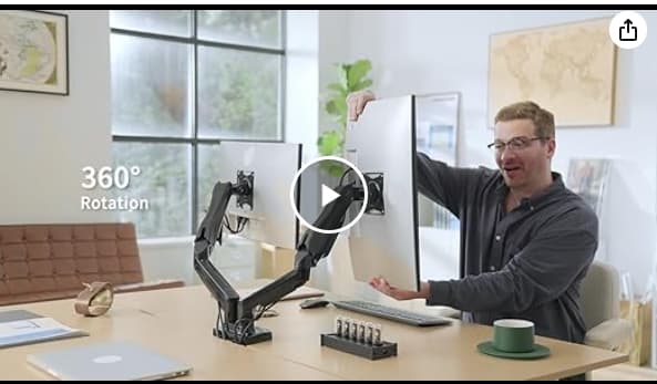 Full Adjustable Monitor Desk Mount