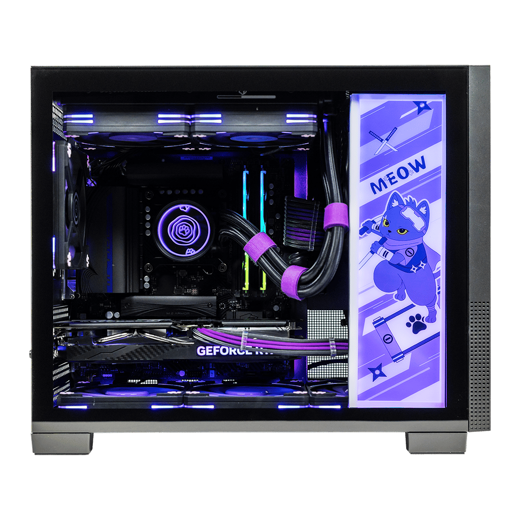 🥷🏾Nyan-Ja🥷🏾Gaming PC ⚔ RTX 4060 8GB 💜 i5-13400F