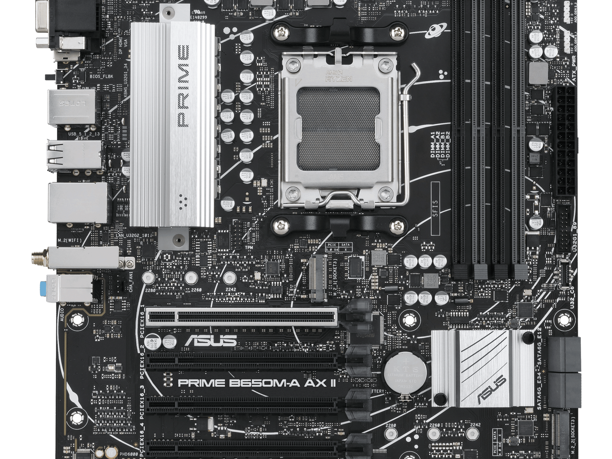 ASUS B650M-A Prime AX II AMD AM5 microATX Motherboard