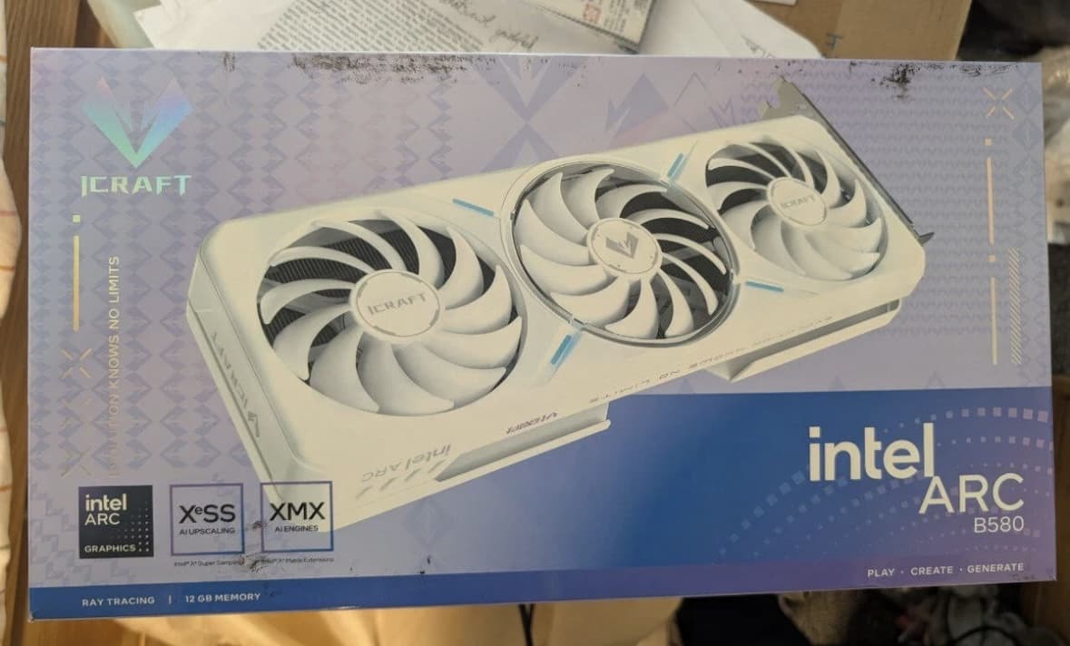 Intel Arc B580 iCraft 12GB MAXSUN GDDR6