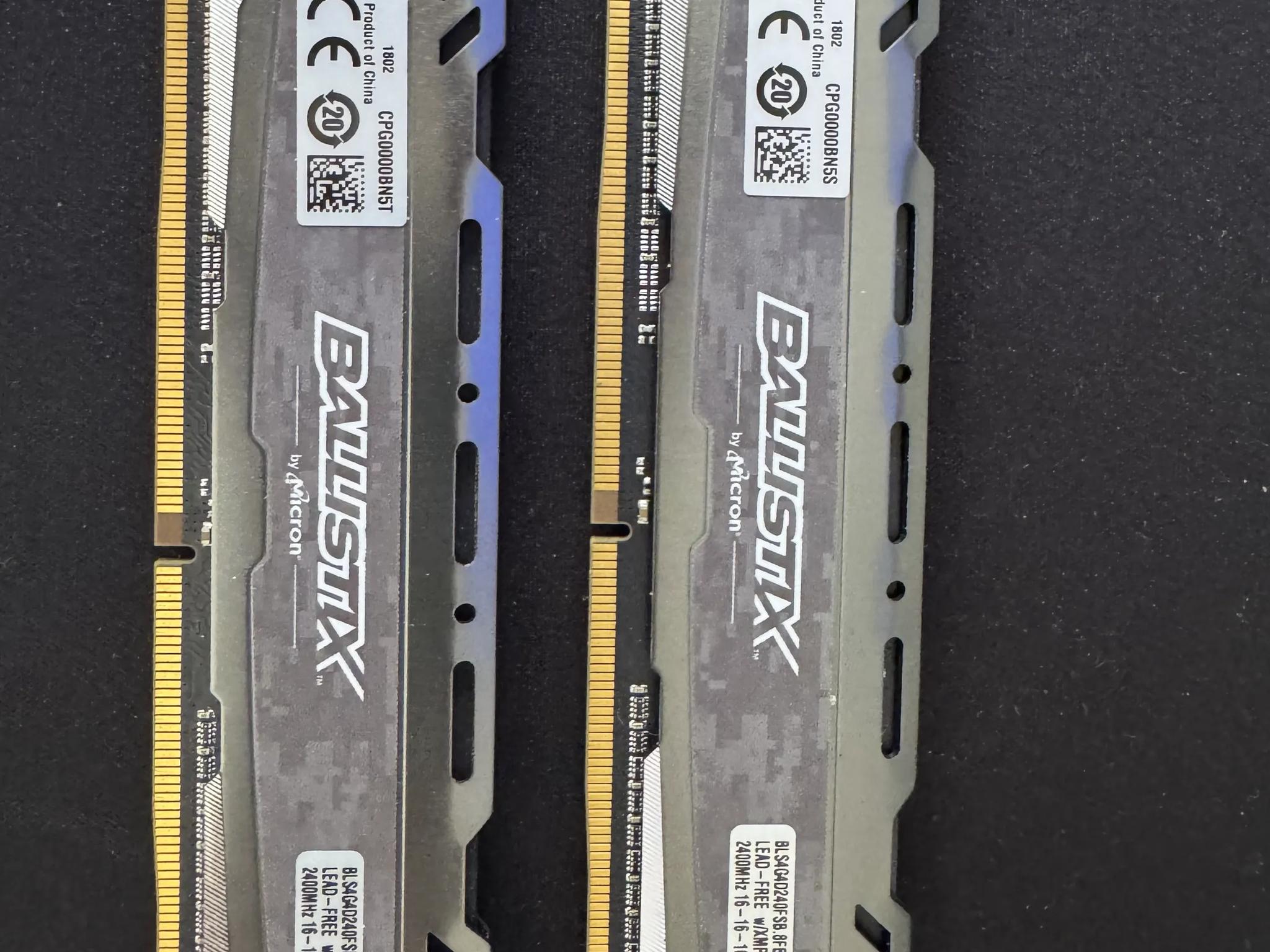 Micron Ballistix Sport 8GB (2x4GB) DDR4 2400MHz