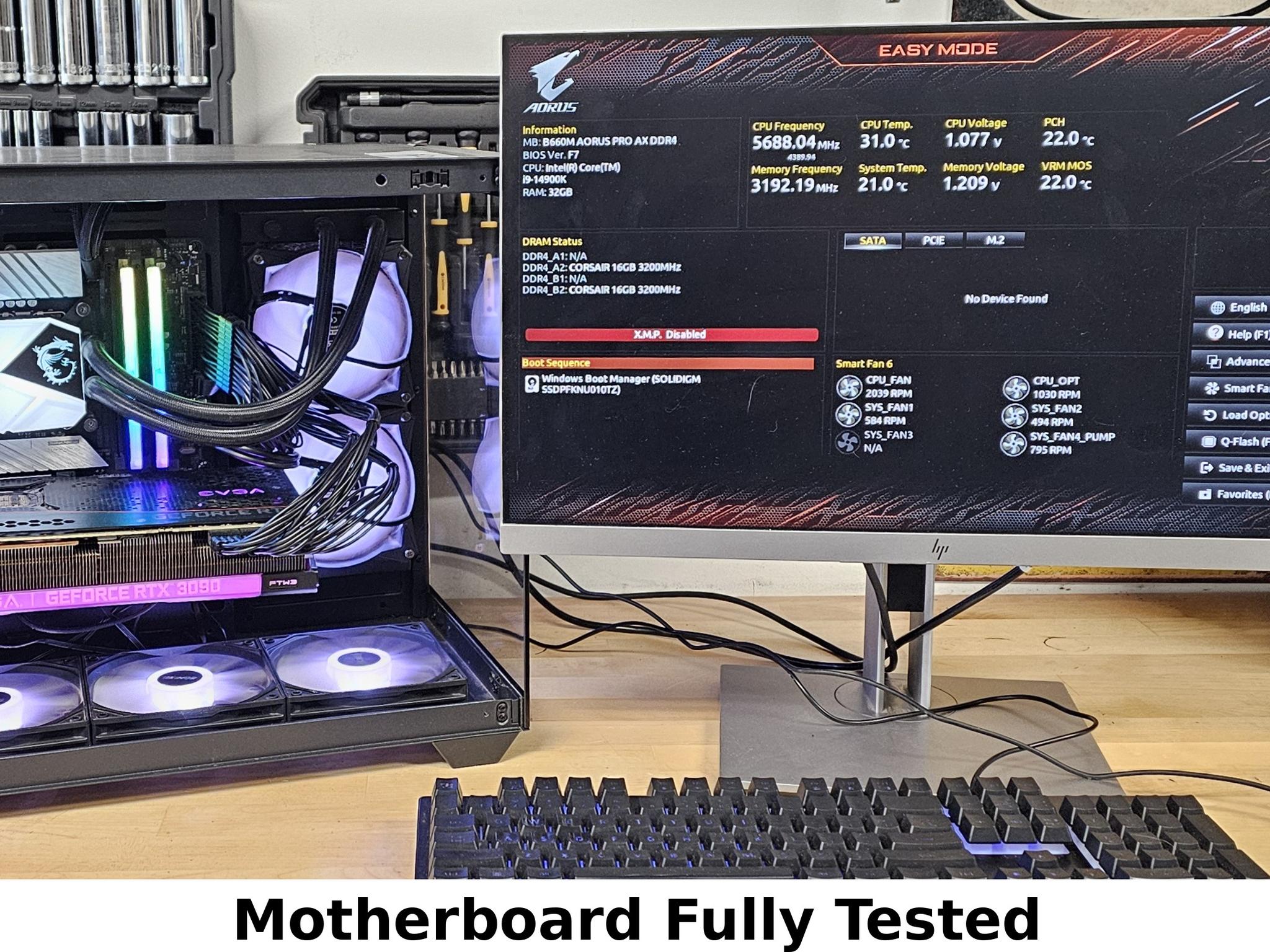 Gigabyte B660M AORUS PRO AX LGA1700 WIFI DDR4 Motherboard
