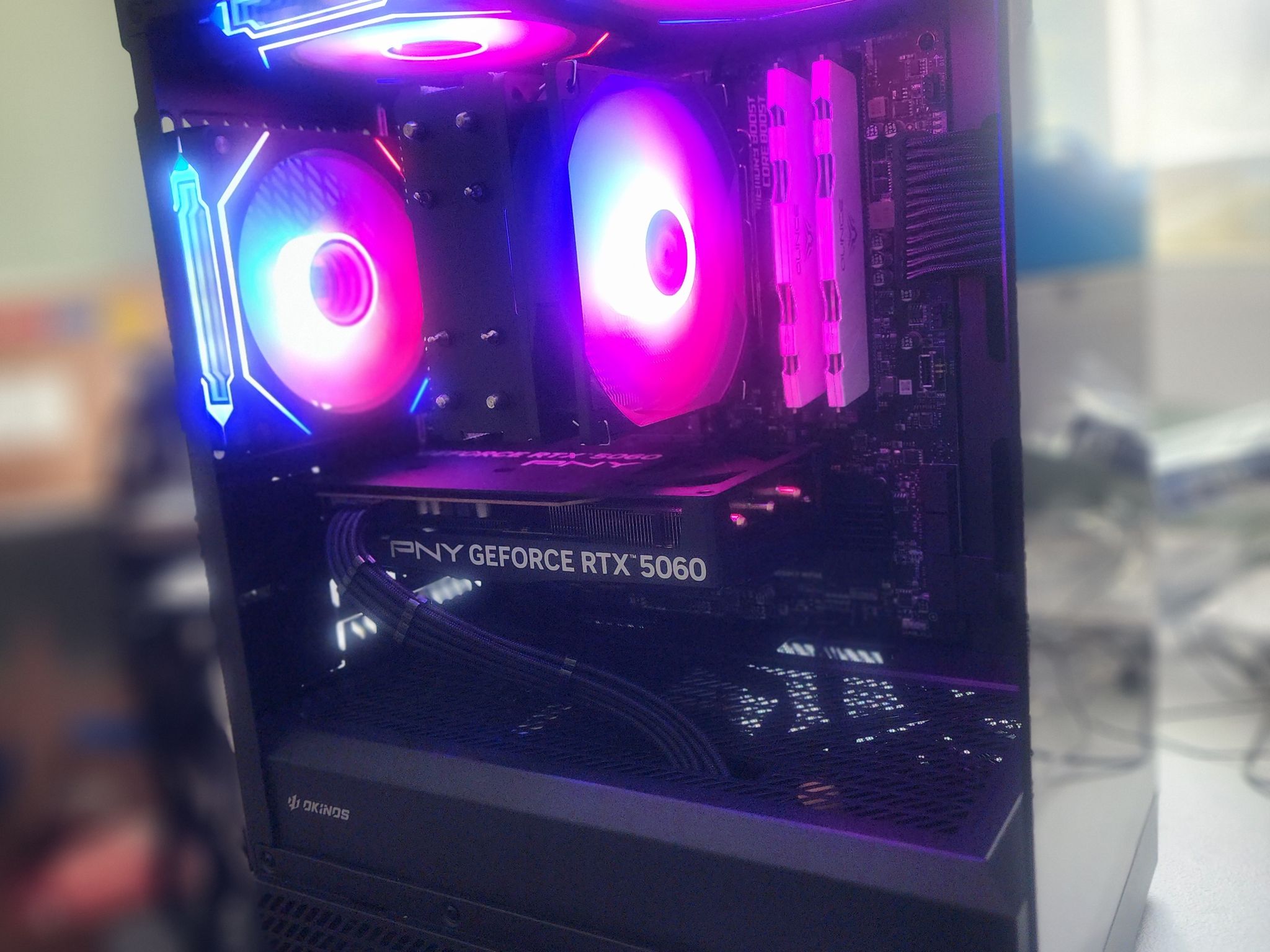GeForce RTX 5060 Custom Gaming PC - Ryzen 5 3600