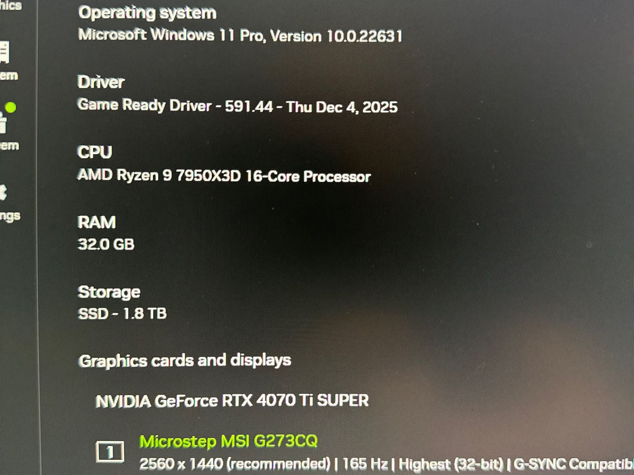 Ryzen 9 7950X3D & RTX 4070 Ti Super - Mid Tower Gaming PC "Black"