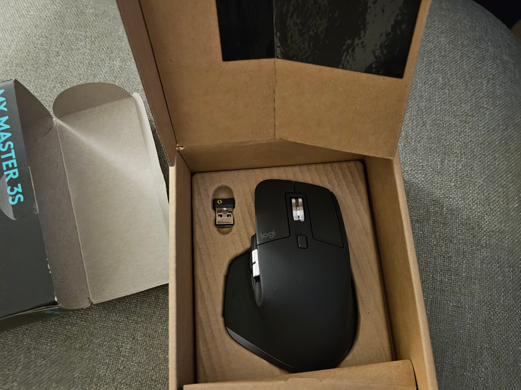 Logitech MX Master 3S Wireless Mouse Logi Bolt - Graphite