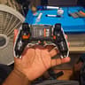 PS5 DualSense Wireless Controller with Hall-Effect Sticks and Extended 7200mah Battery