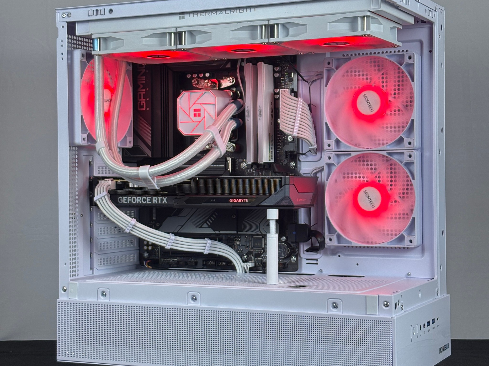 🤍 White RTX 5060 + Ryzen 5 PC | 32GB DDR5 | Full ARGB Control | WiFi + BT