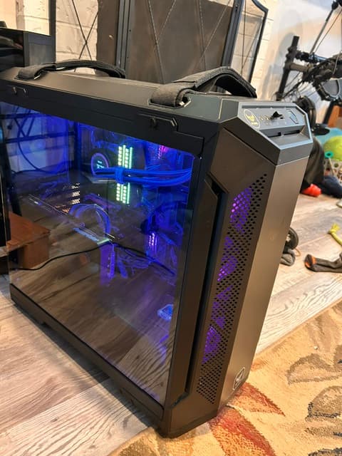 Custom ASUS GAMING PC POWER COLOR RX 9070XT