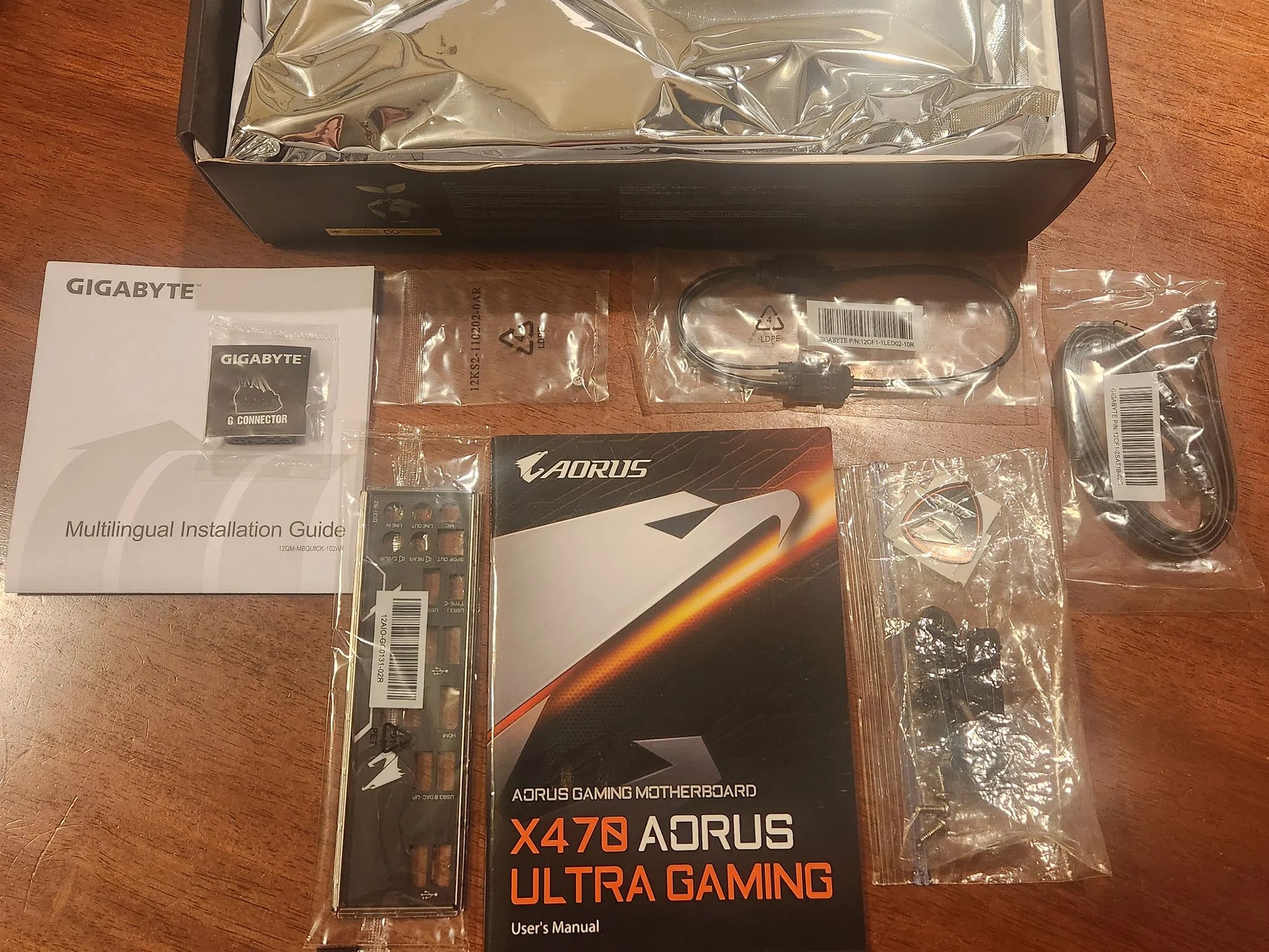 GIGABYTE X470 AORUS Ultra Gaming AM4 ATX AMD Motherboard Socket Ryzen