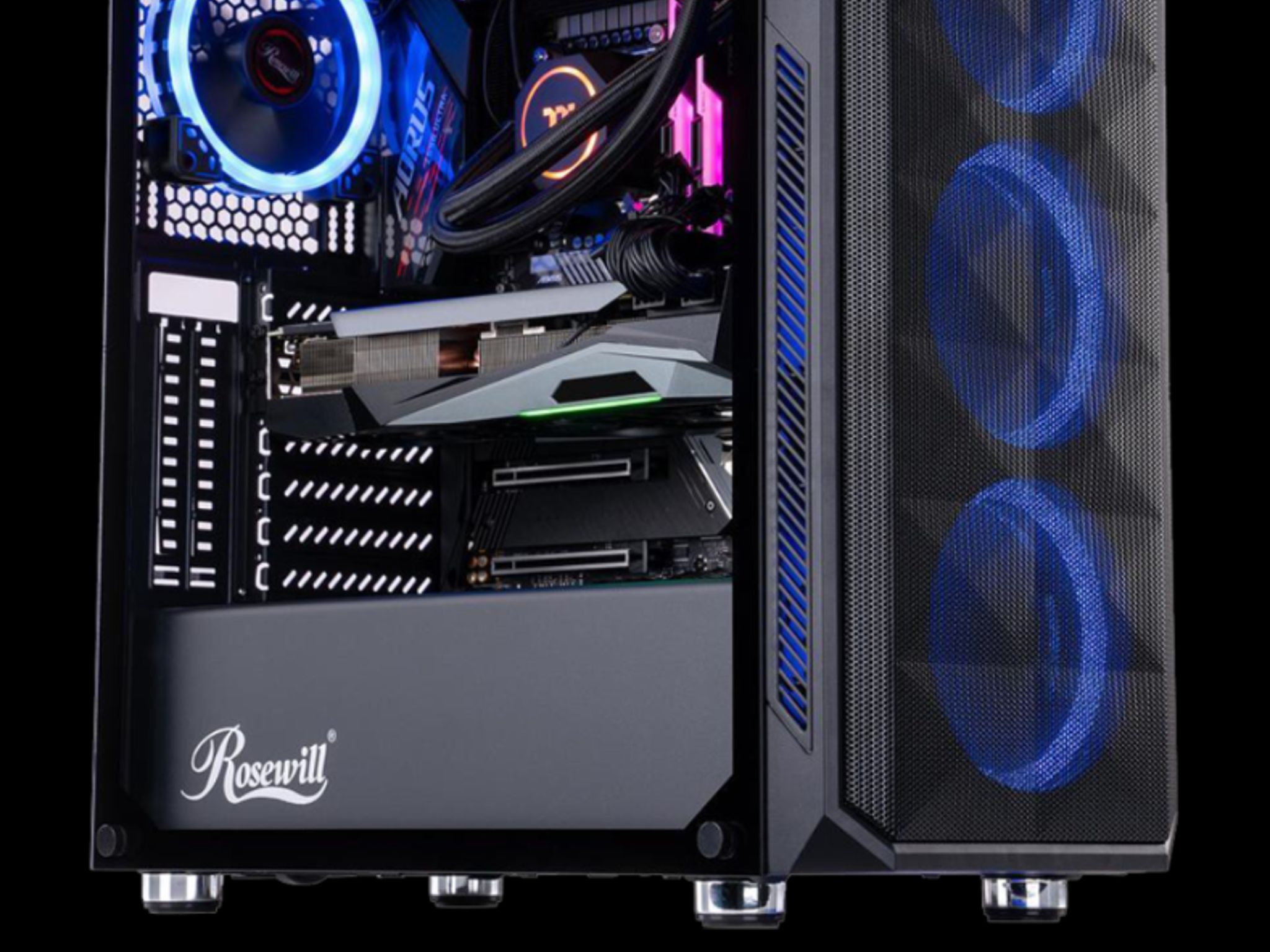 Used ABS Pre-Built, GeForce RTX 3090 Custom Gaming PC - Core i9-11900K, 32GB DDR4 RAM, 1TB NVMe SSD