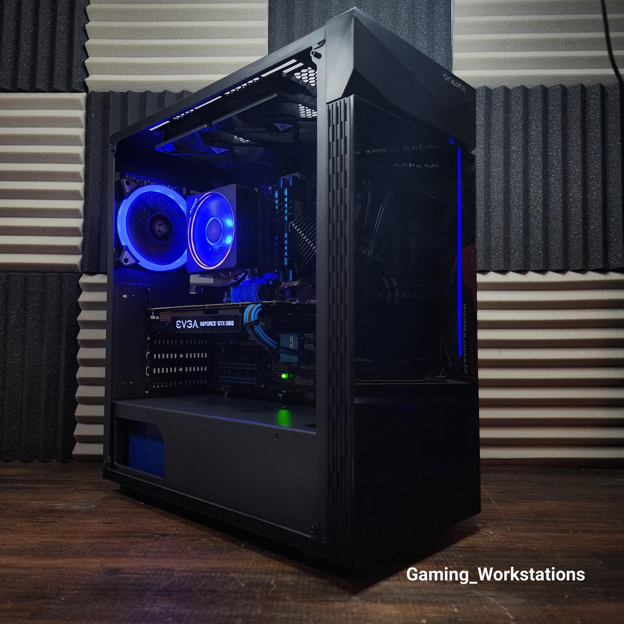 🖤💙🖤 EVGA GTX 1060 // AMD FX 8320 // GSkill 8GB 1600MHz