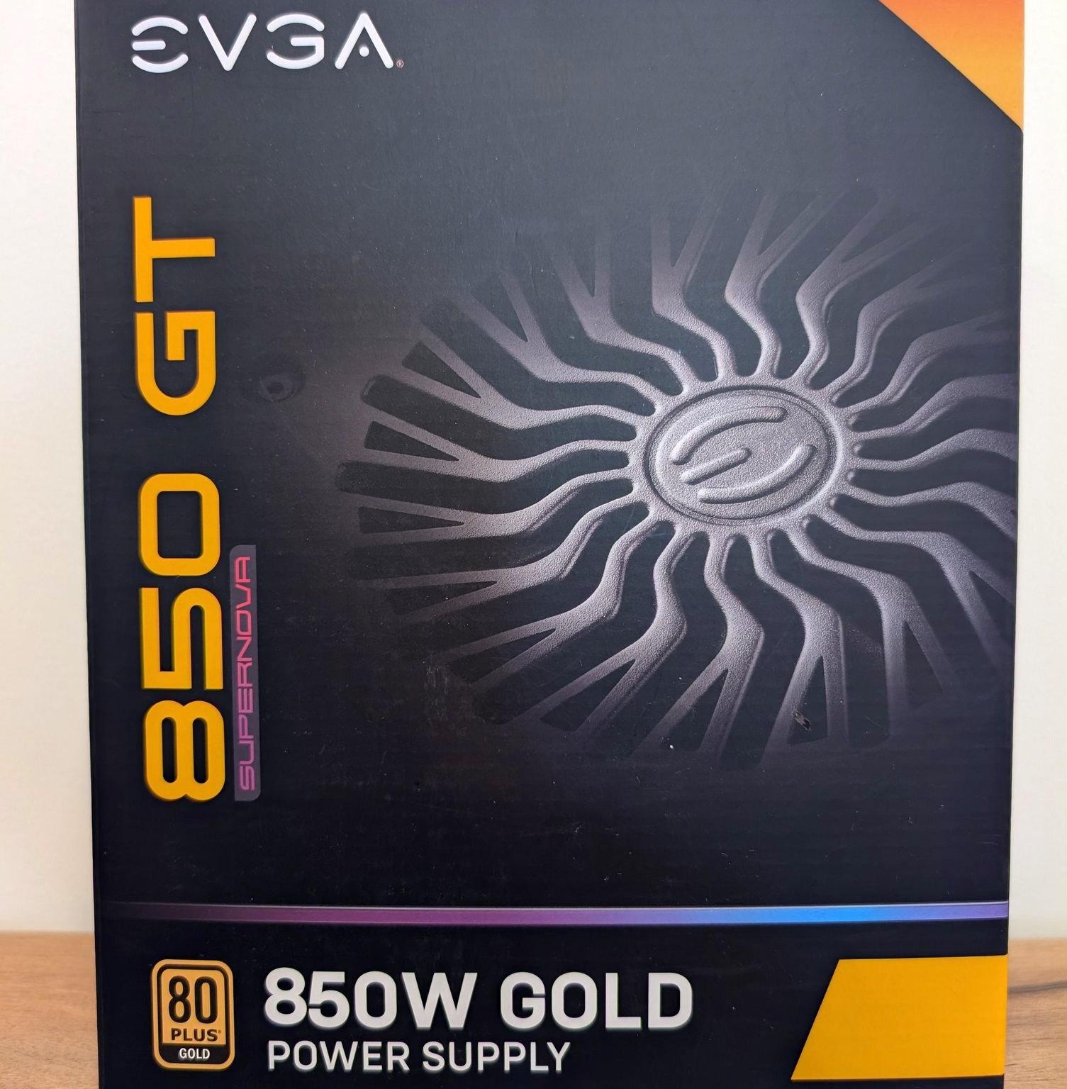 EVGA SuperNOVA 850 GT 850W 80+ Gold PSU + CableMod Sleeved Kit (Excellent Condition)