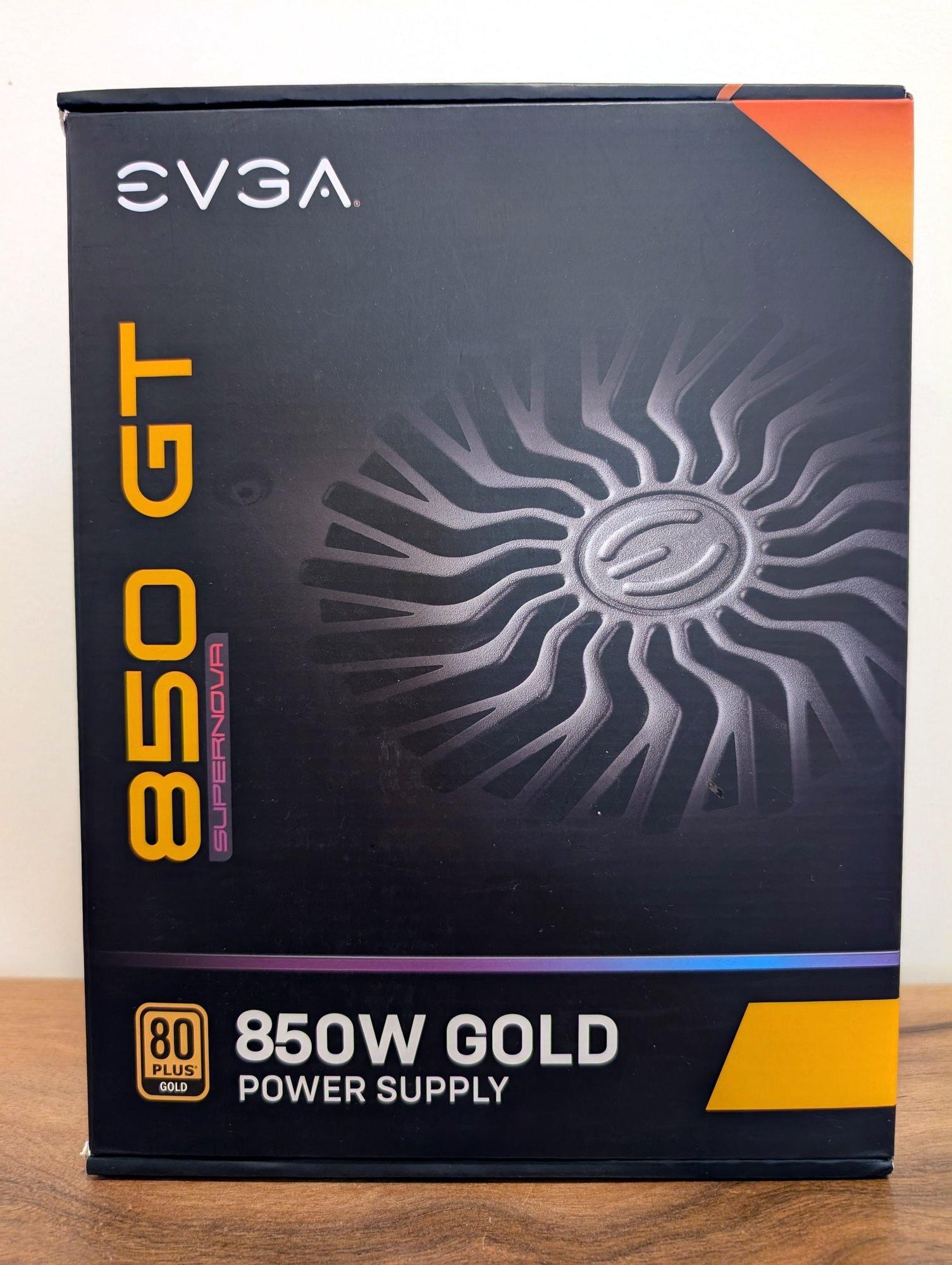 EVGA SuperNOVA 850 GT 850W 80+ Gold PSU + CableMod Sleeved Kit (Excellent Condition)