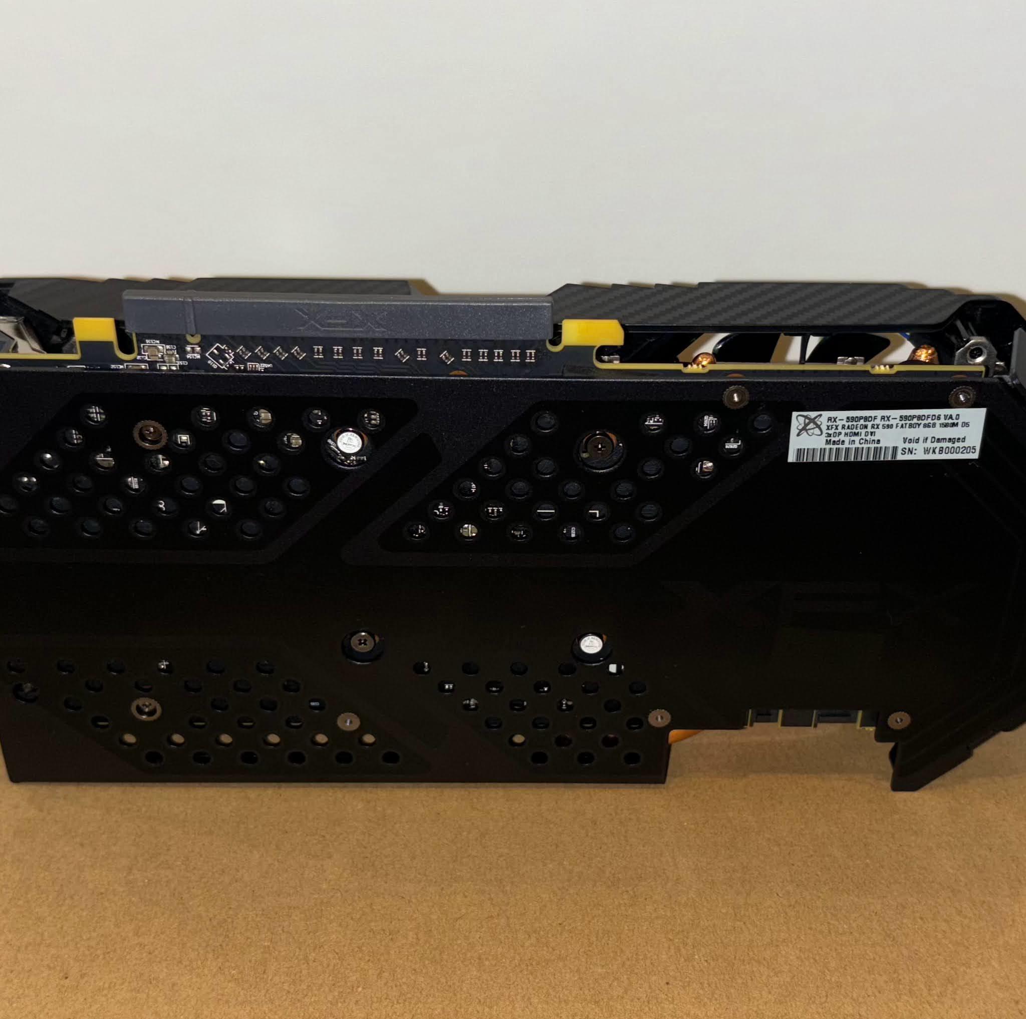 XFX AMD Radeon RX 590 Fatboy 8GB 1580Mhz RX-590P8DFD6