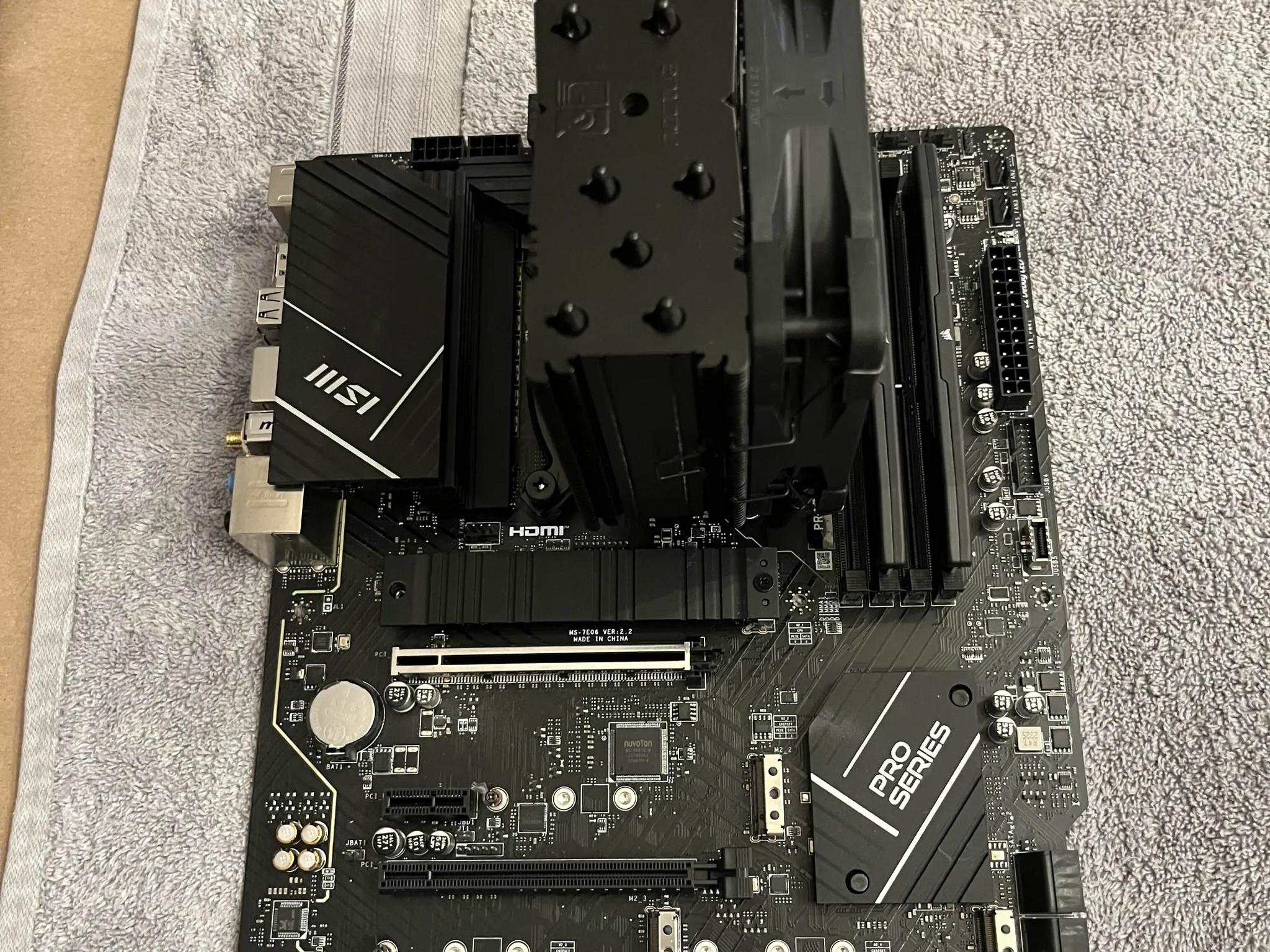 13600k / MSI mobo / DDR5 Ram / Noctua Cooler (Combo)